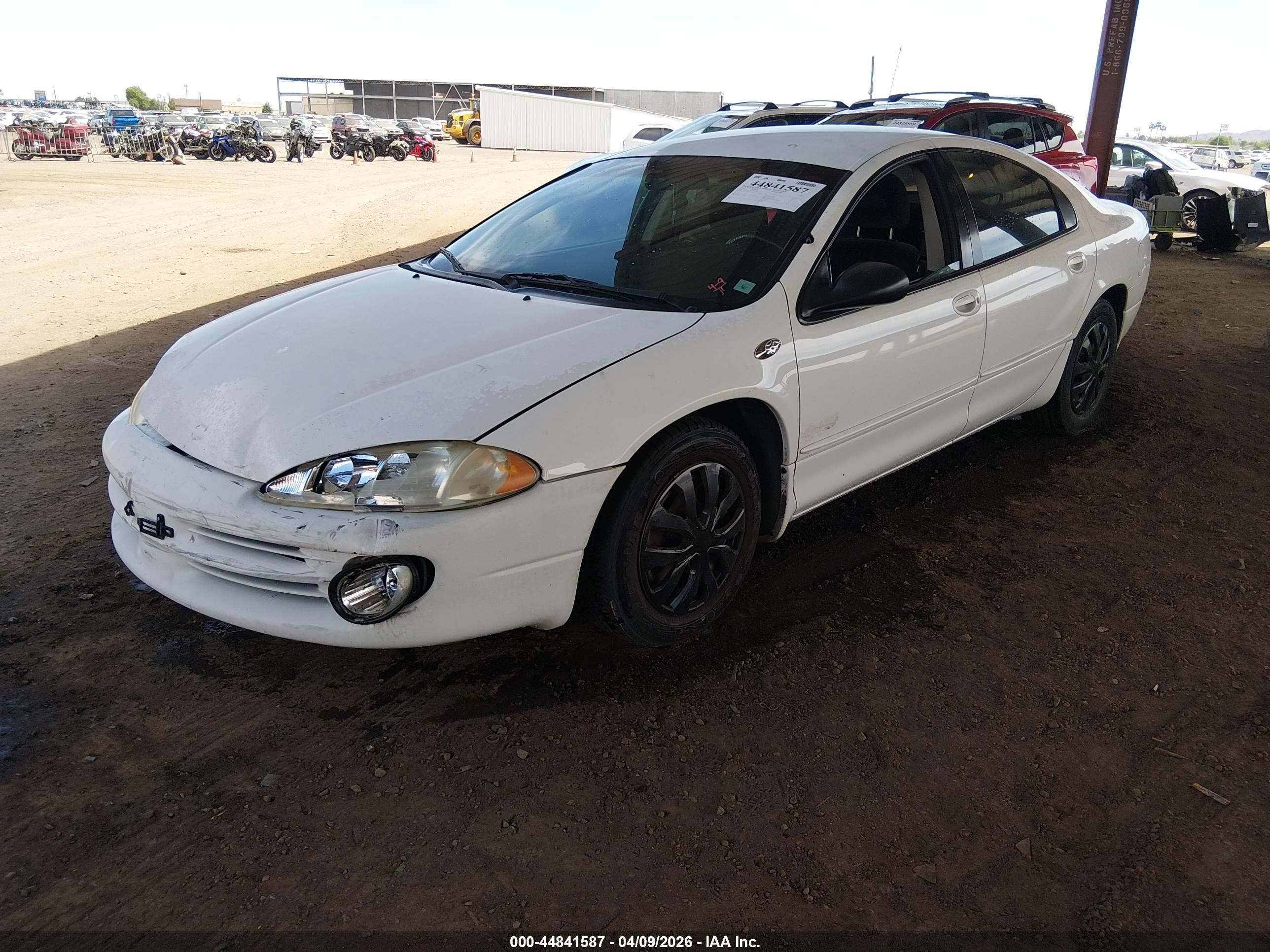 2002 Dodge Intrepid Se White vin: 2B3HD46V62H232748