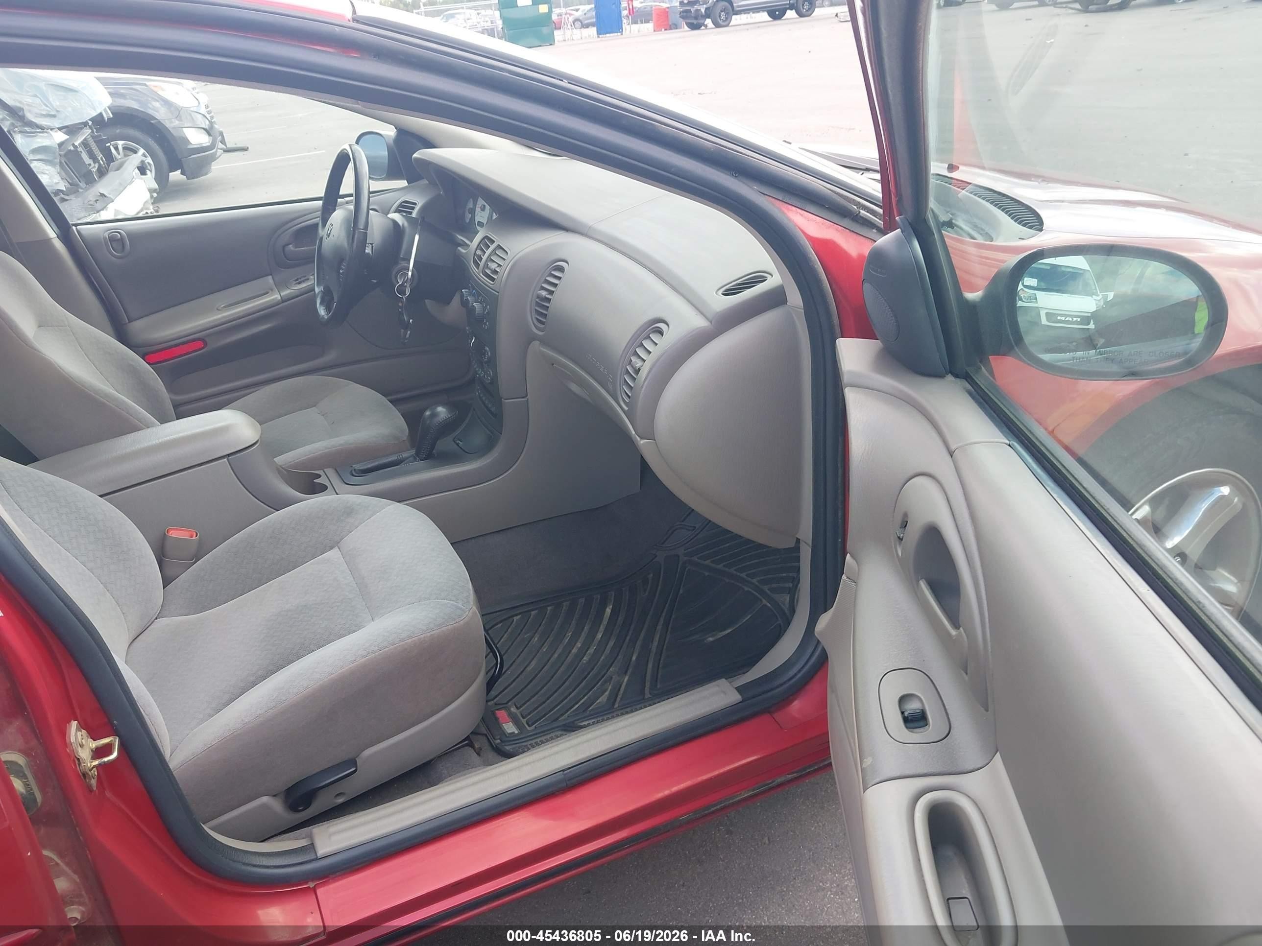 2004 Dodge Intrepid Es/sxt Red vin: 2B3HD56G54H602551