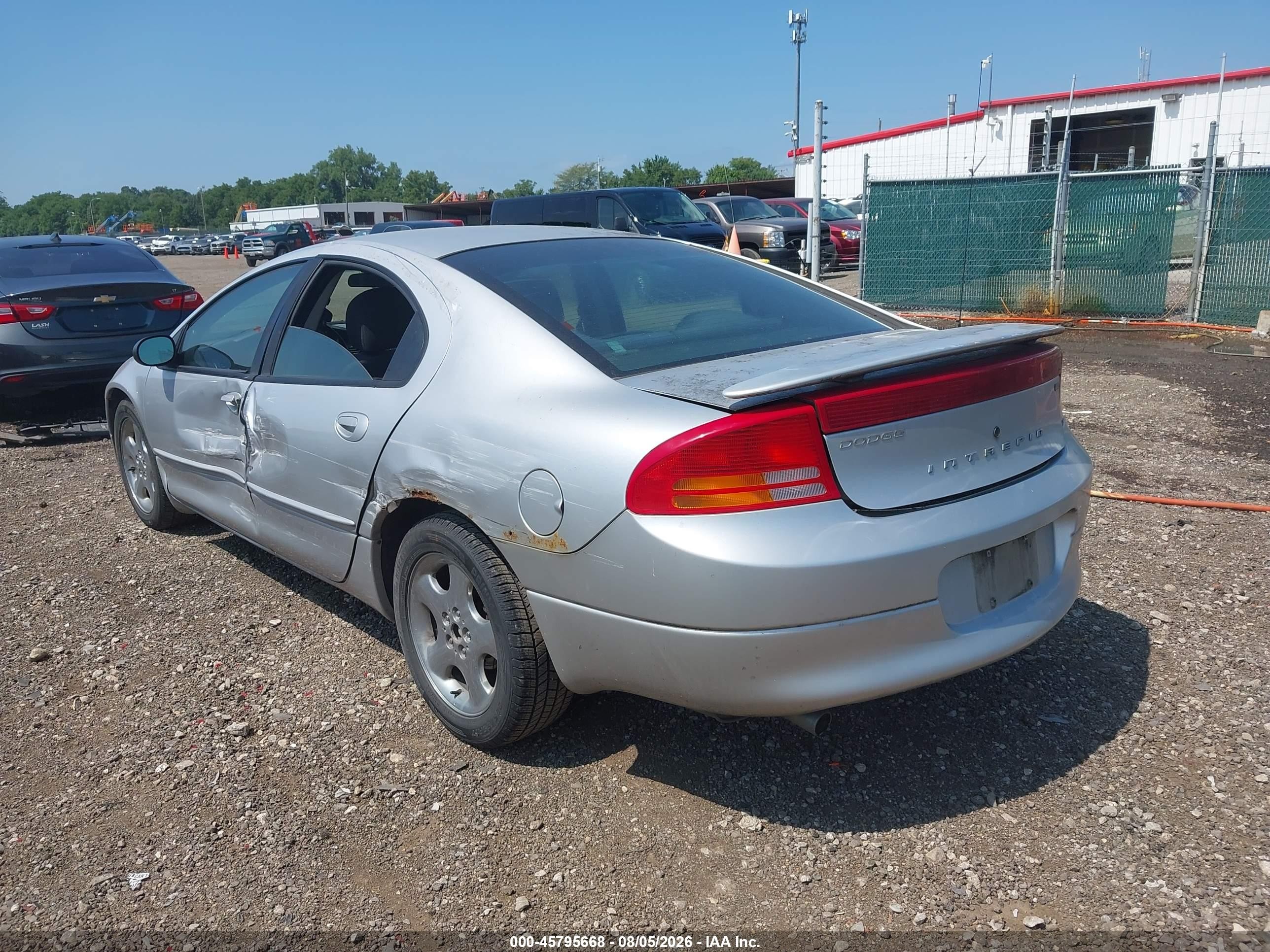 2002 Dodge Intrepid Es Silver vin: 2B3HD56G92H261331