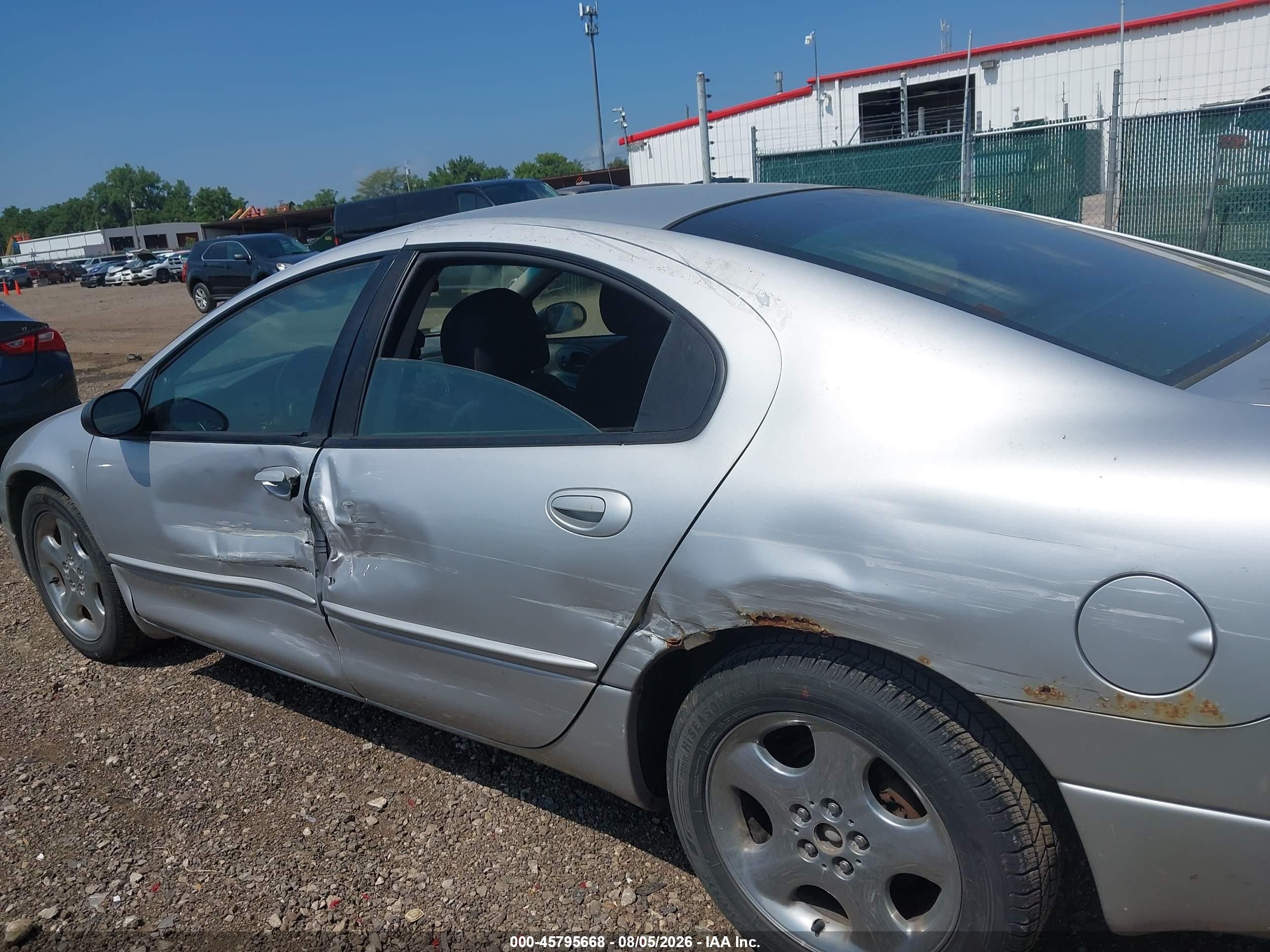 2002 Dodge Intrepid Es Silver vin: 2B3HD56G92H261331