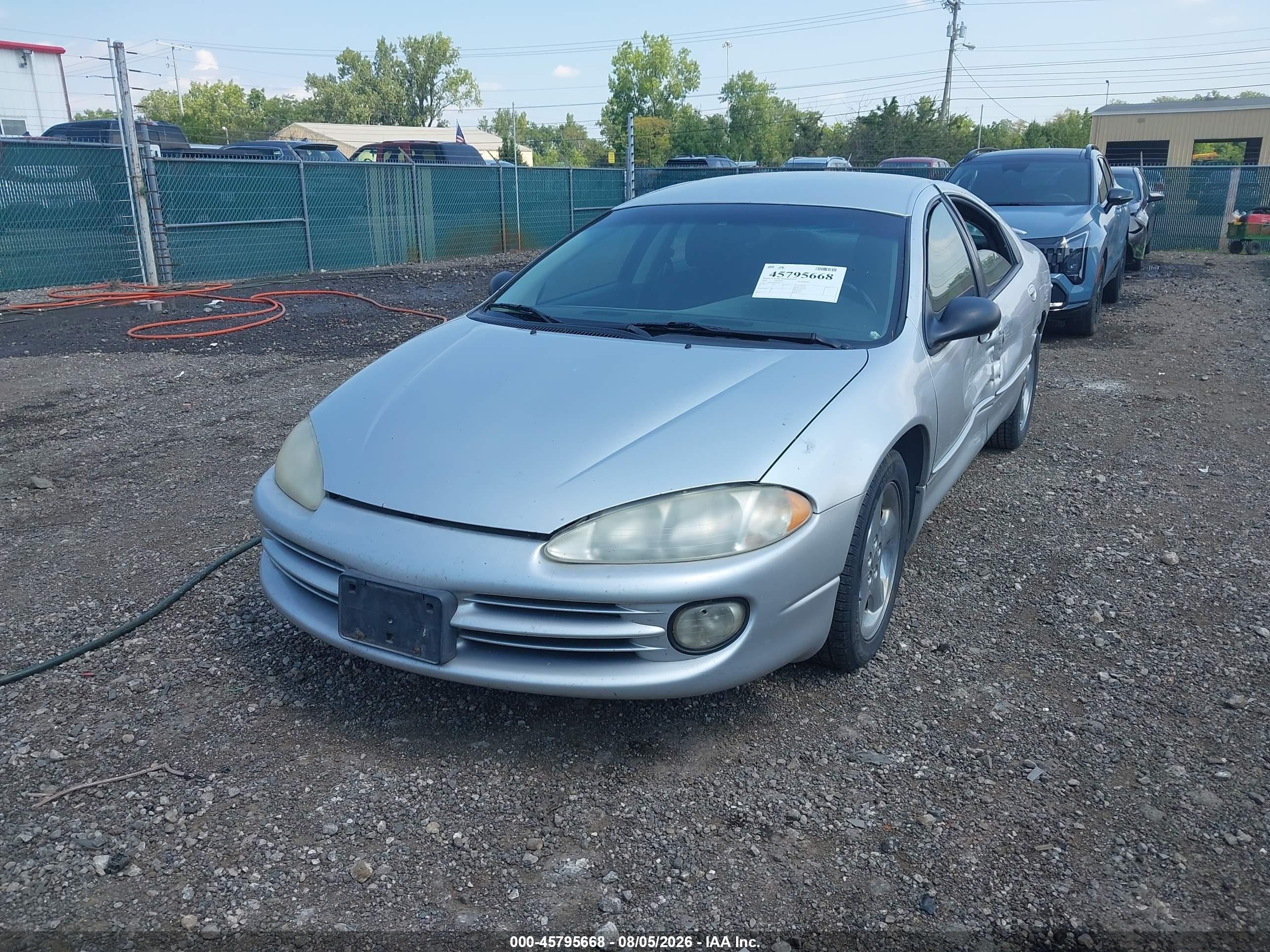 2002 Dodge Intrepid Es Silver vin: 2B3HD56G92H261331