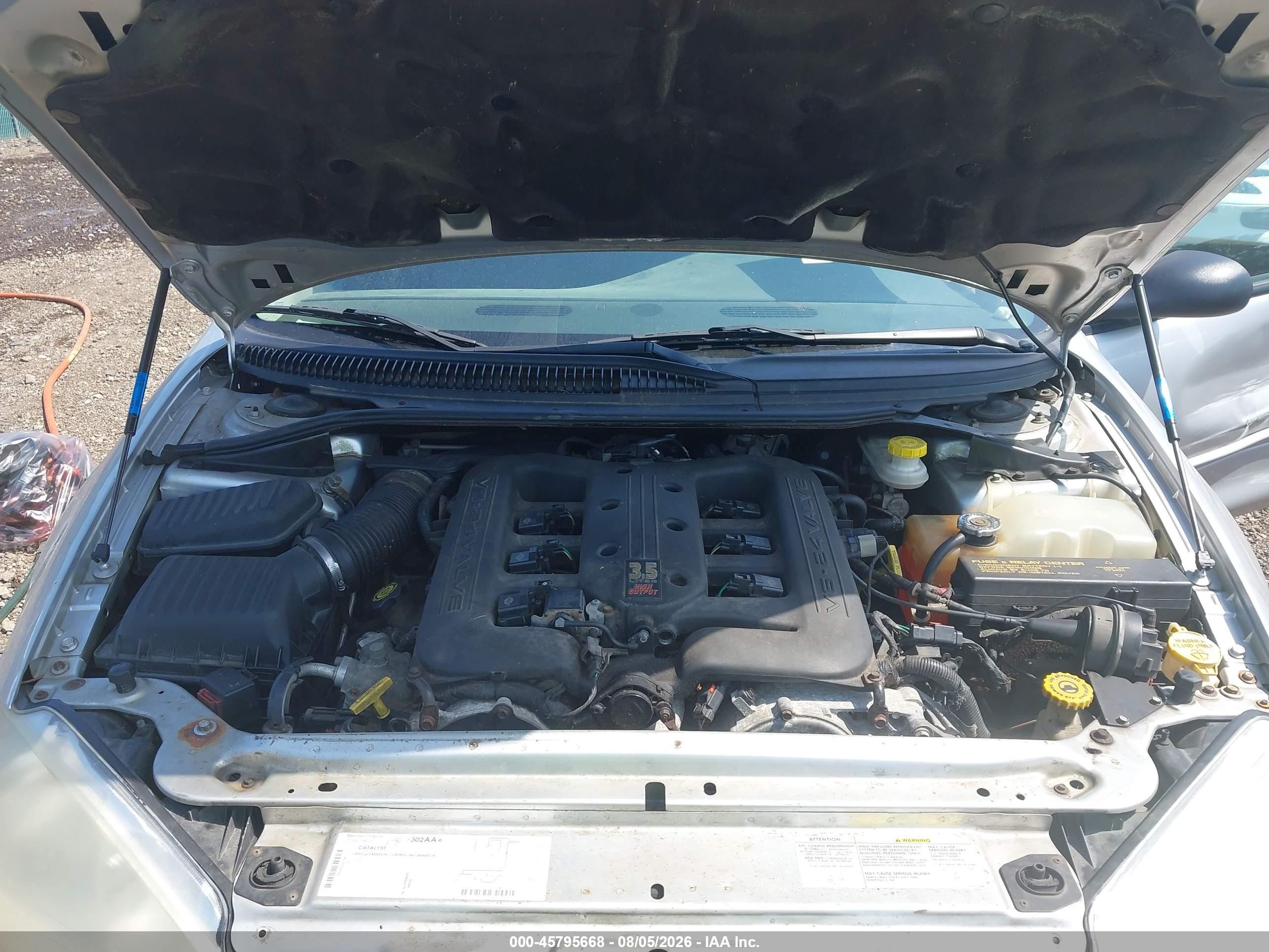 2002 Dodge Intrepid Es Silver vin: 2B3HD56G92H261331