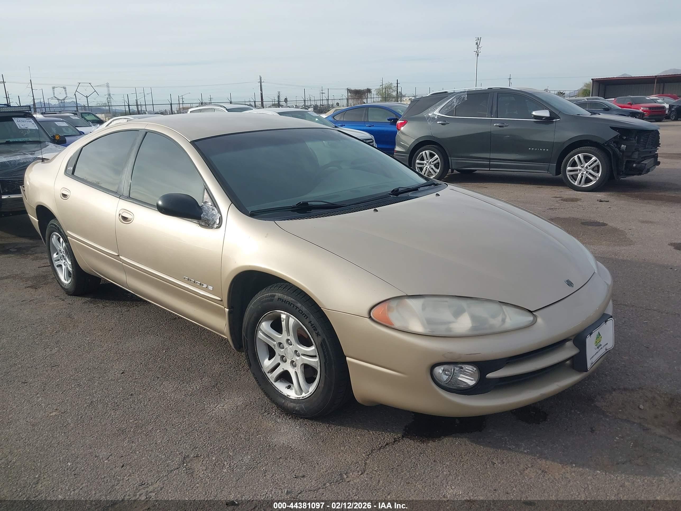 2000 Dodge Intrepid Es Gold vin: 2B3HD56J1YH235746