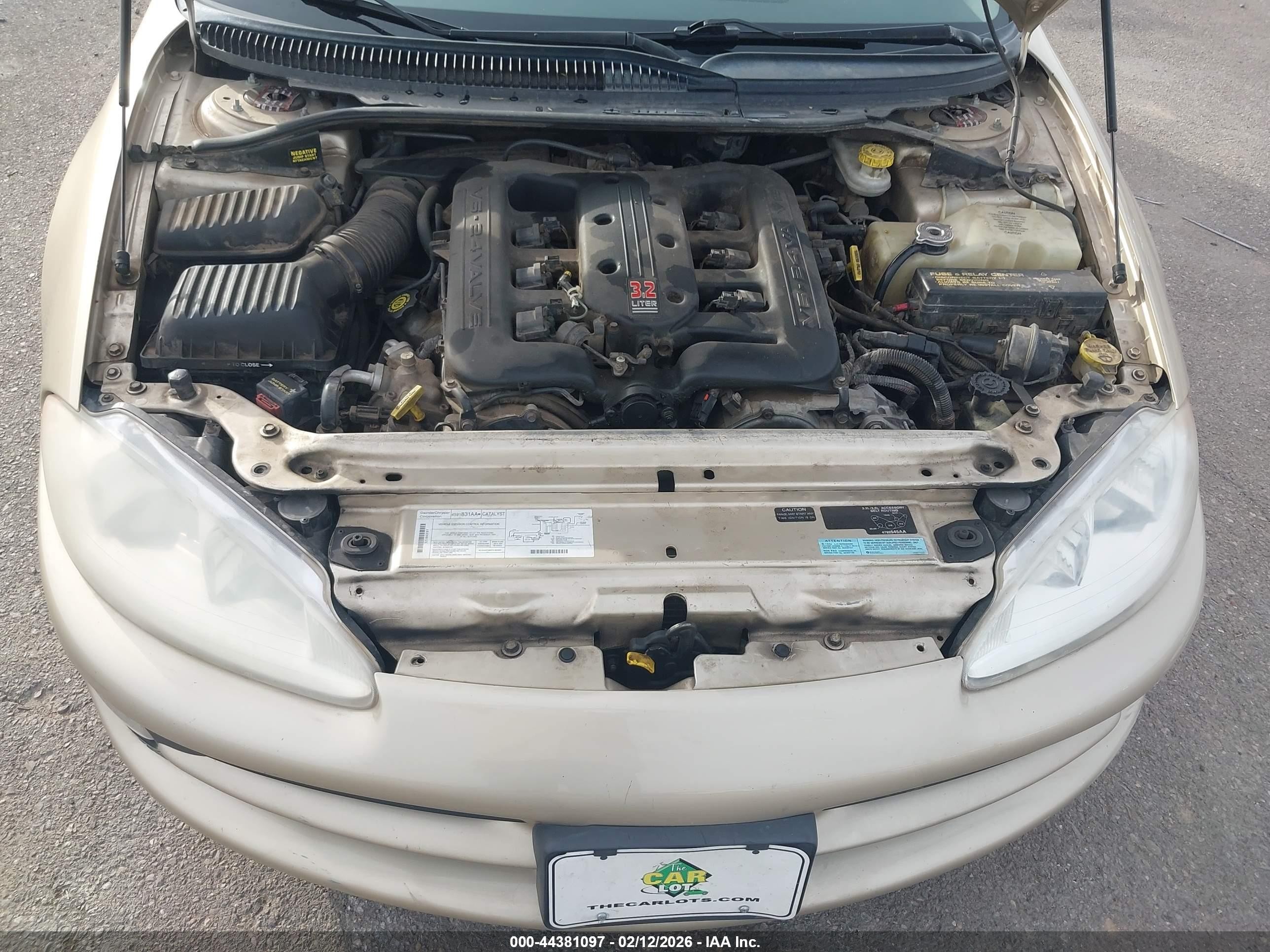 2000 Dodge Intrepid Es Gold vin: 2B3HD56J1YH235746