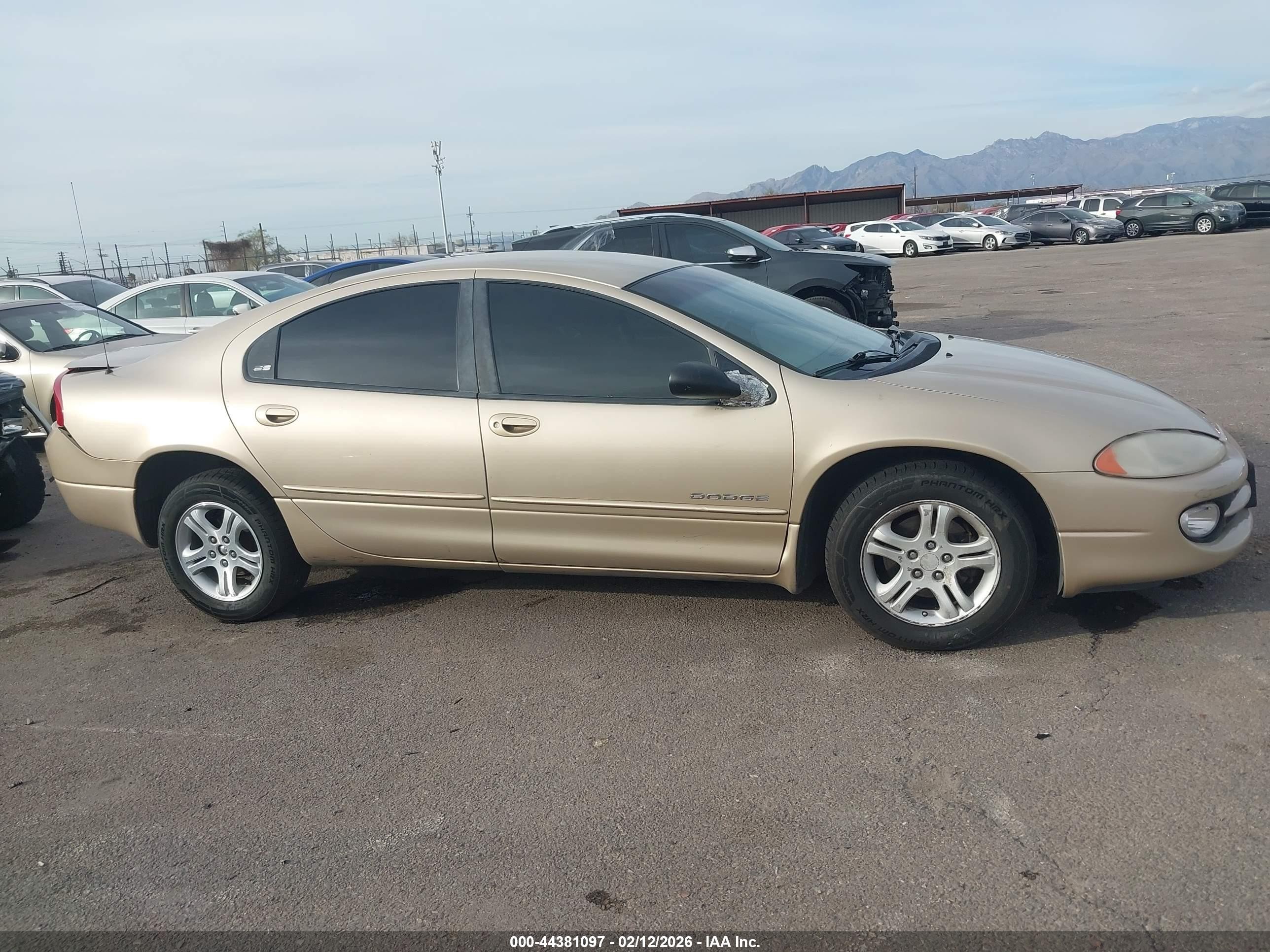 2000 Dodge Intrepid Es Gold vin: 2B3HD56J1YH235746