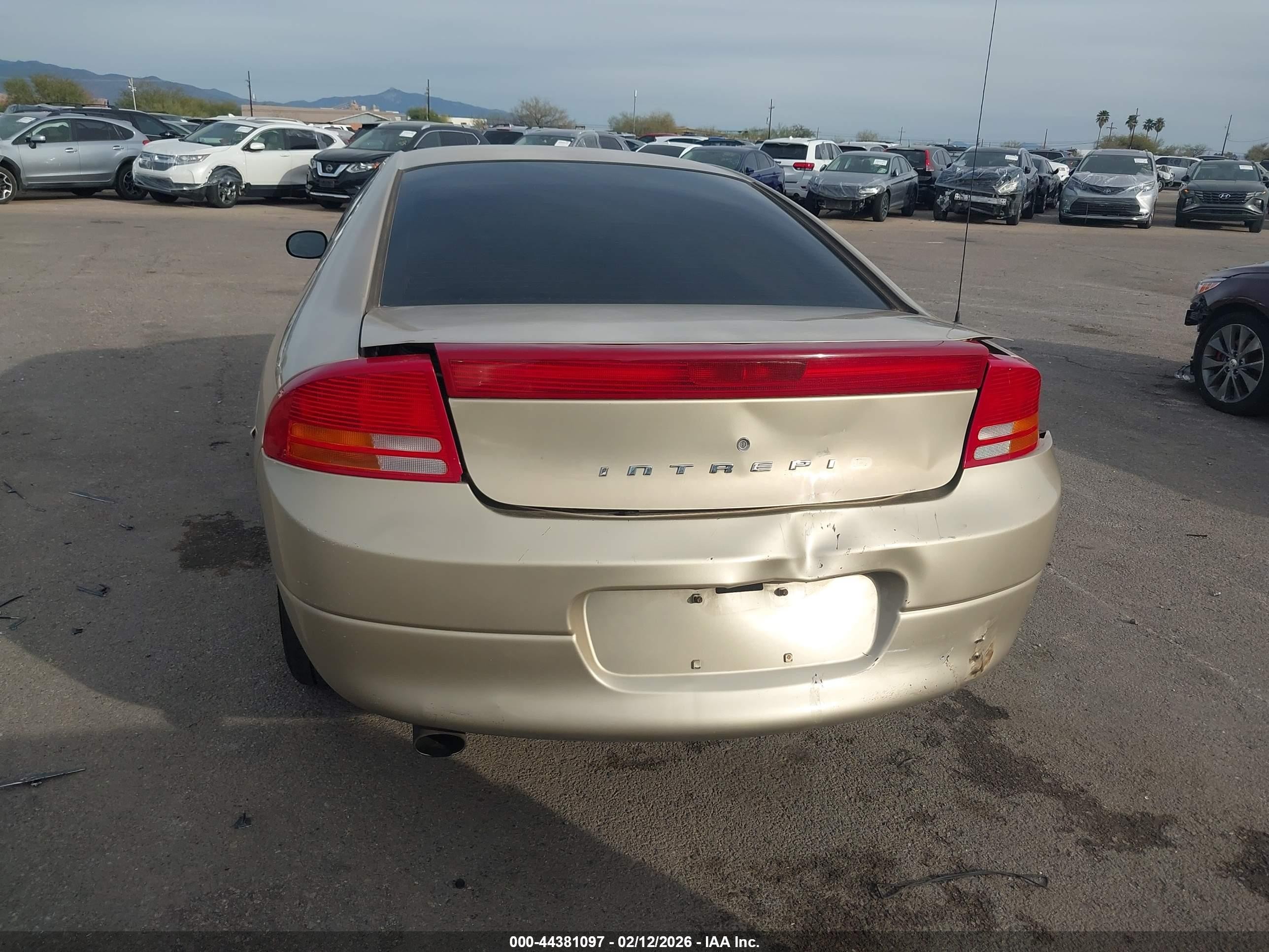 2000 Dodge Intrepid Es Gold vin: 2B3HD56J1YH235746