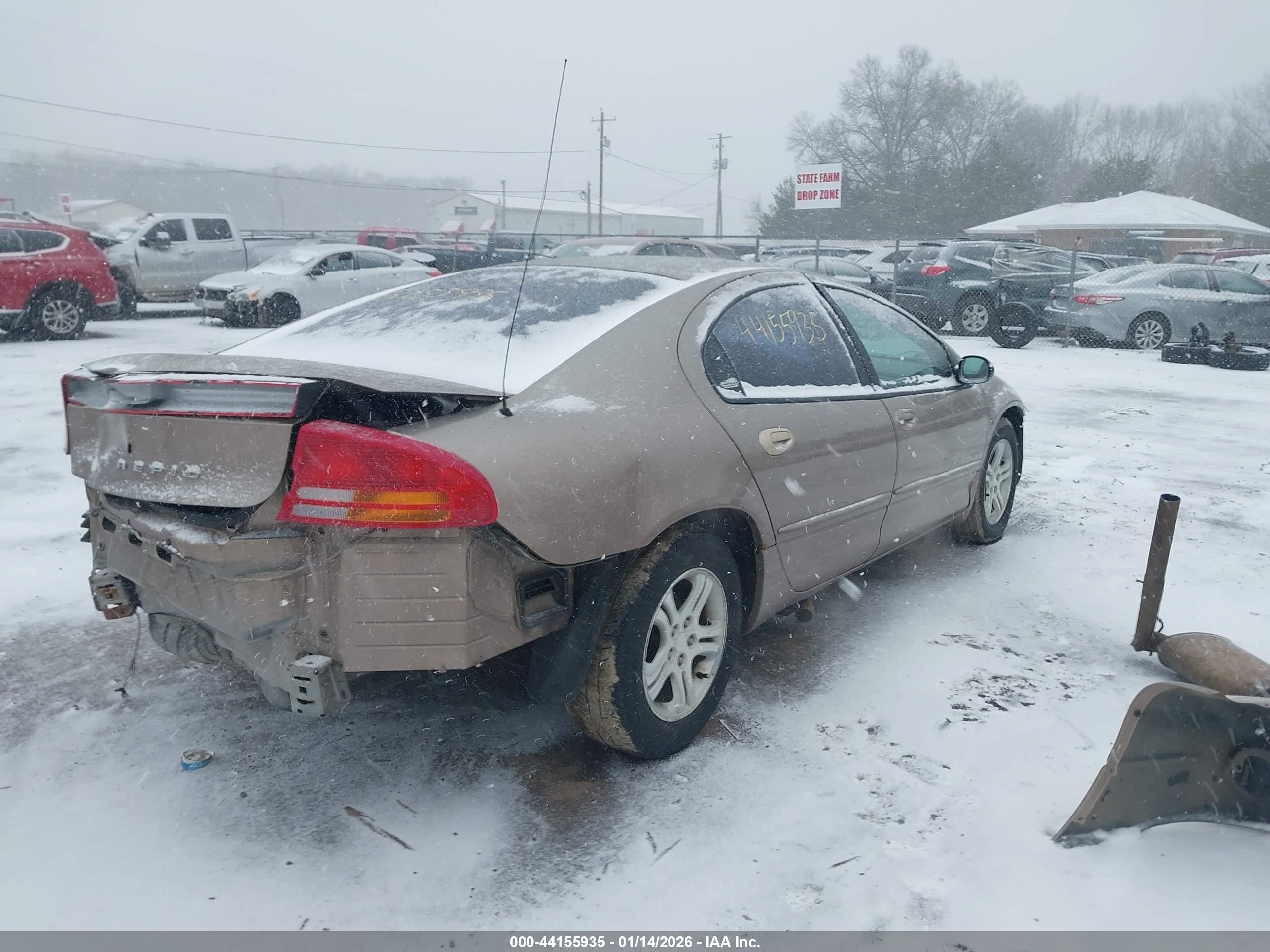 2000 Dodge Intrepid Es Gold vin: 2B3HD56J3YH103944