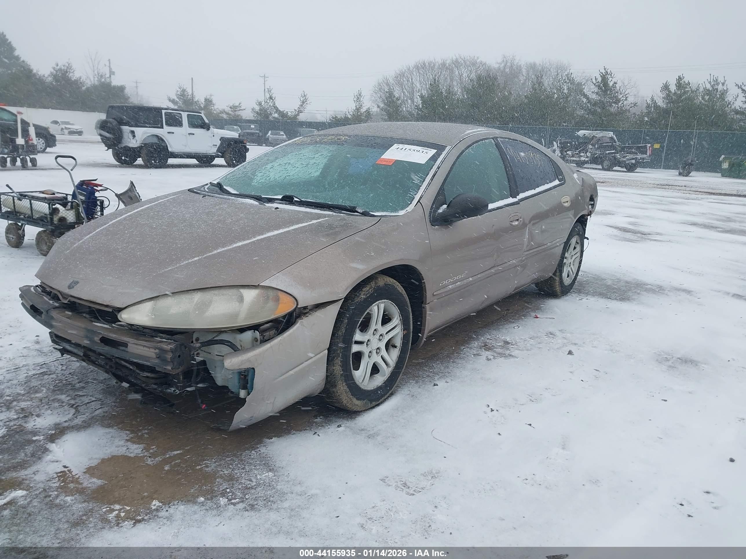 2000 Dodge Intrepid Es Gold vin: 2B3HD56J3YH103944