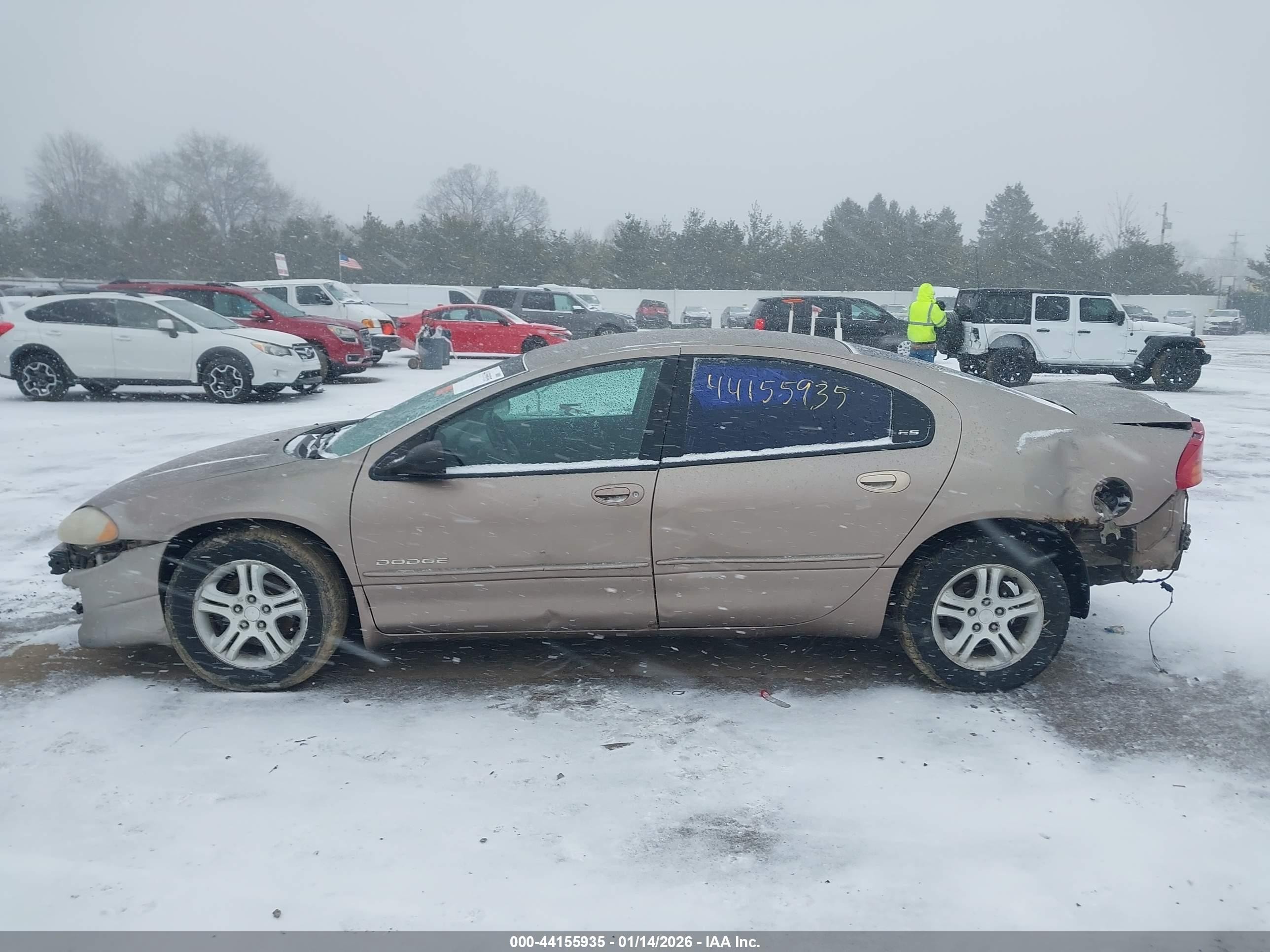 2000 Dodge Intrepid Es Gold vin: 2B3HD56J3YH103944