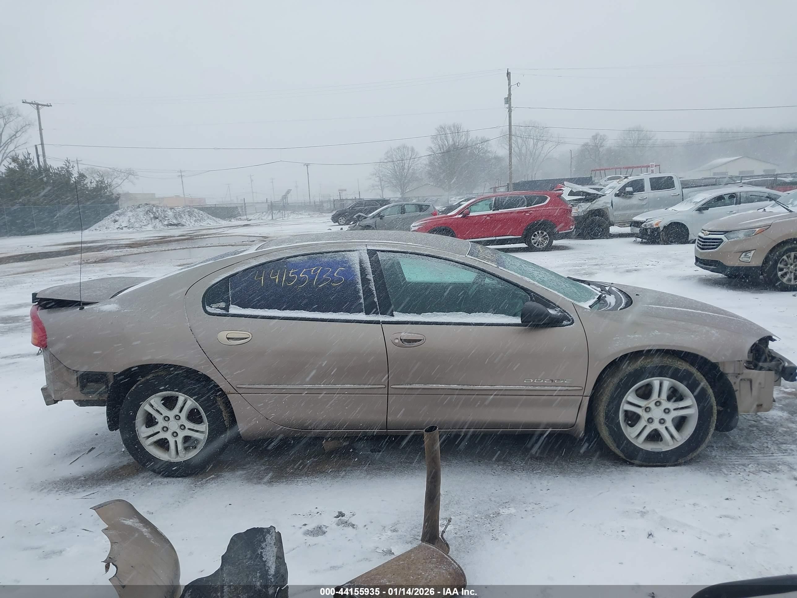 2000 Dodge Intrepid Es Gold vin: 2B3HD56J3YH103944