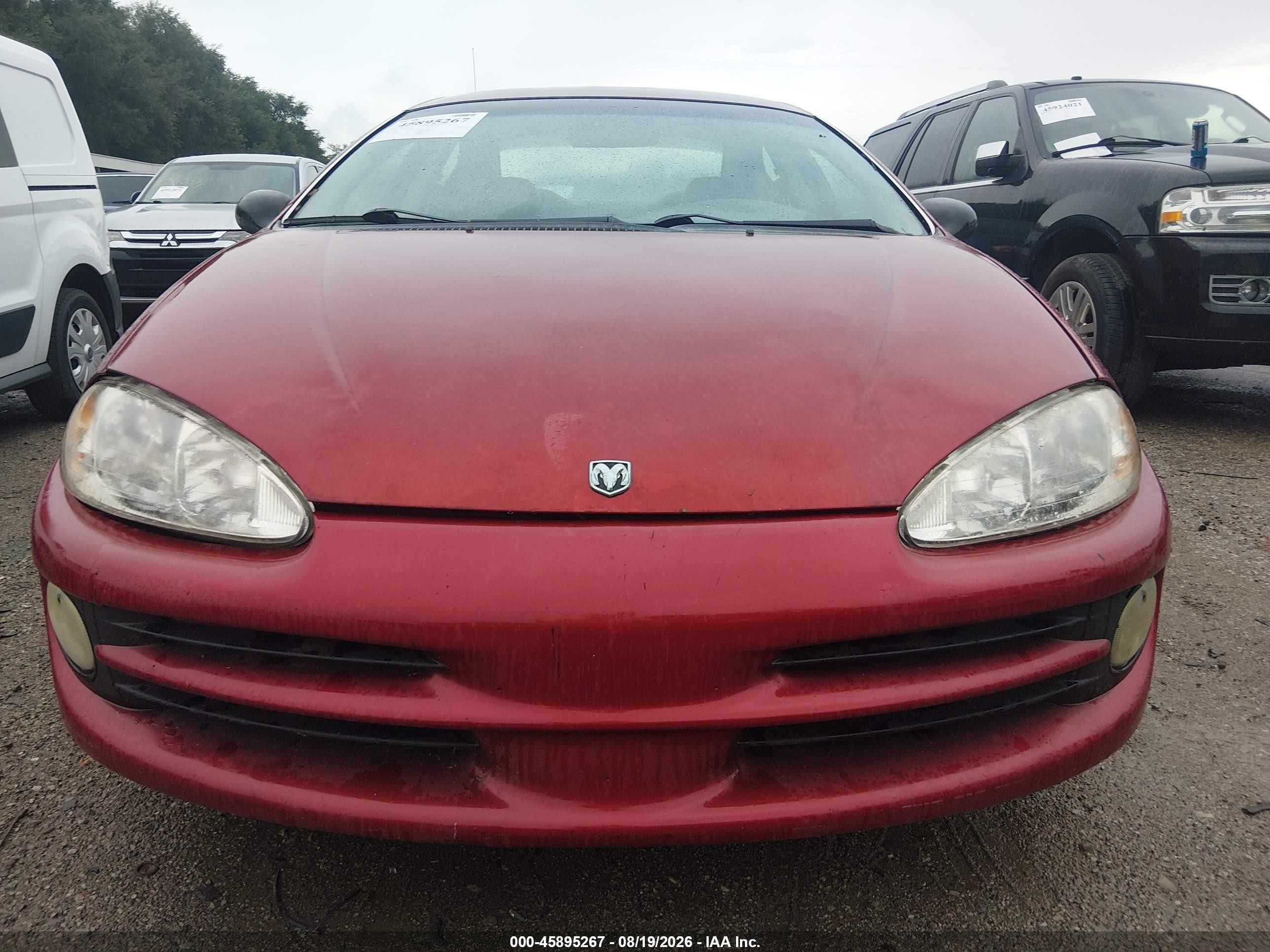 1999 Dodge Intrepid Es Red vin: 2B3HD56J7XH501284