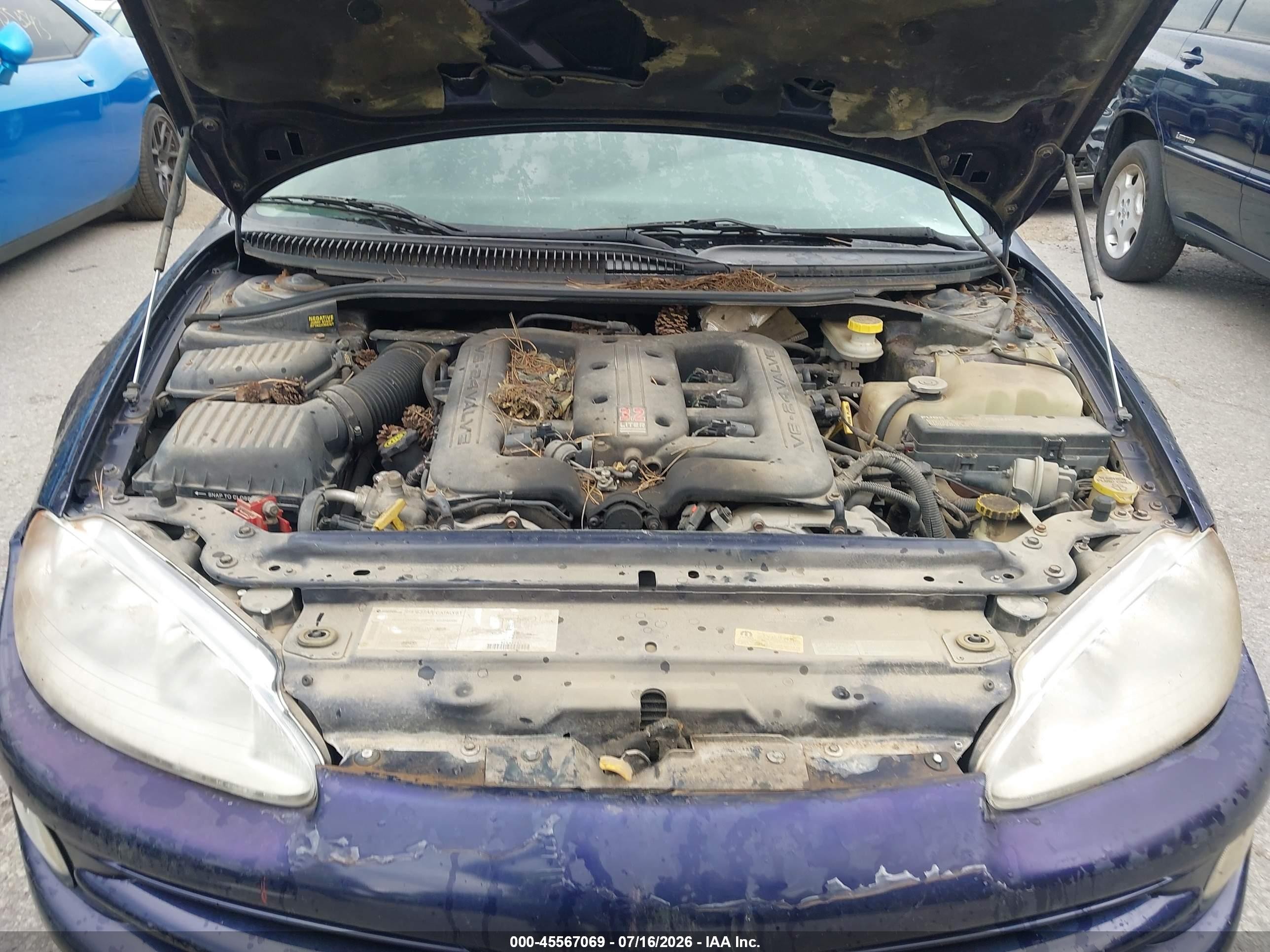 1999 Dodge Intrepid Es Purple vin: 2B3HD56J7XH655445