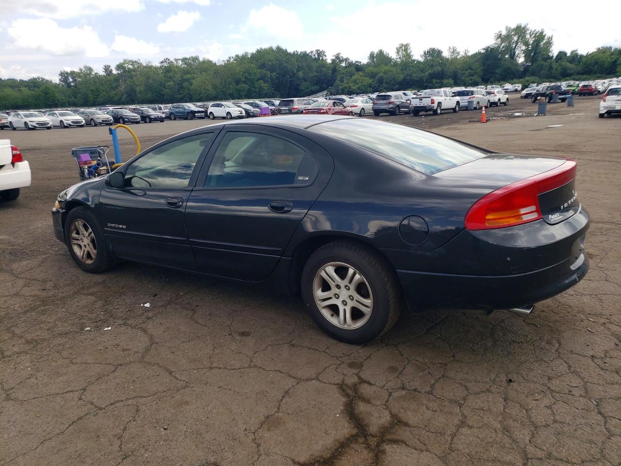 2000 Dodge Intrepid Es Black vin: 2B3HD56JXYH282919