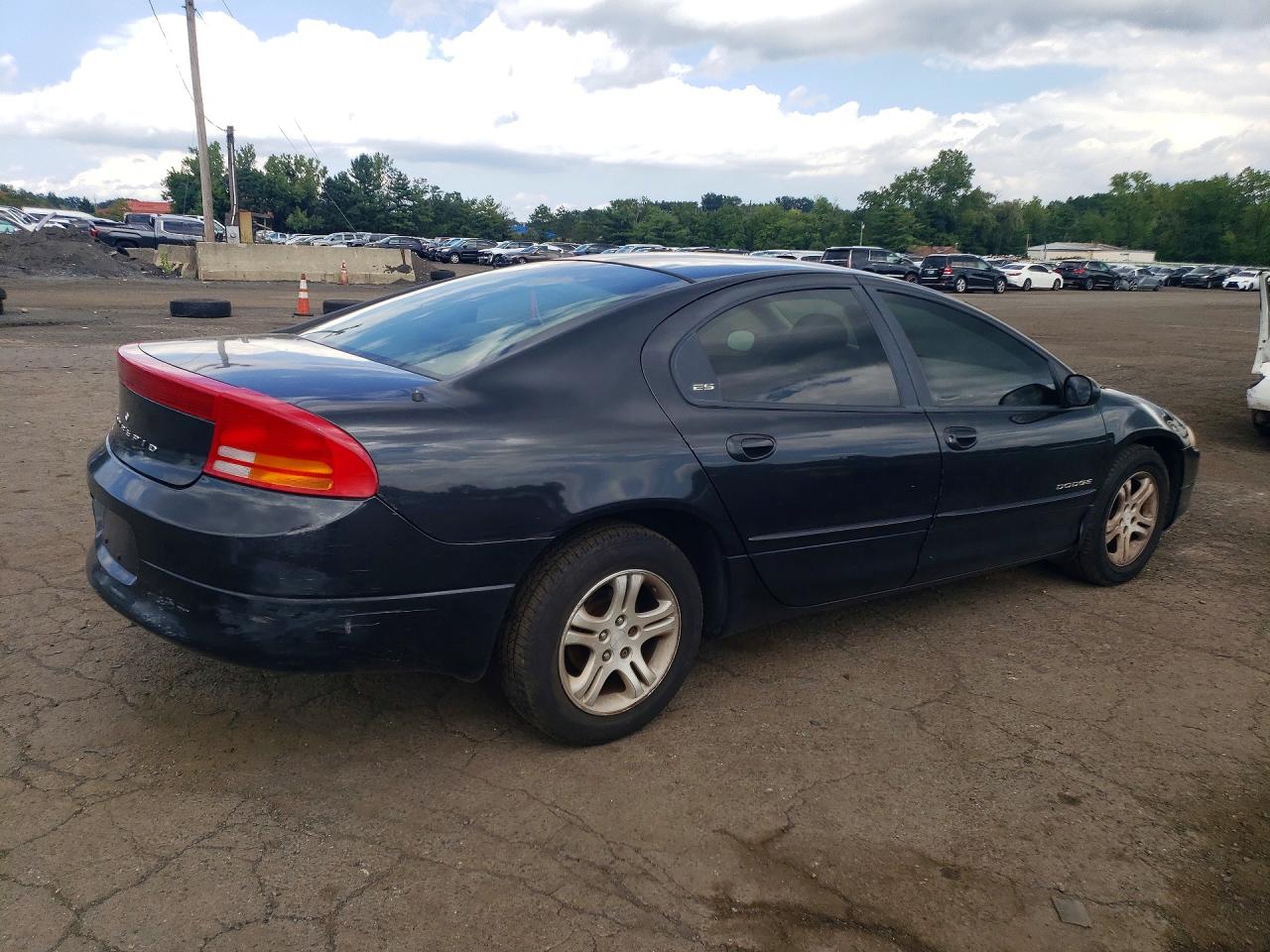 2000 Dodge Intrepid Es Black vin: 2B3HD56JXYH282919