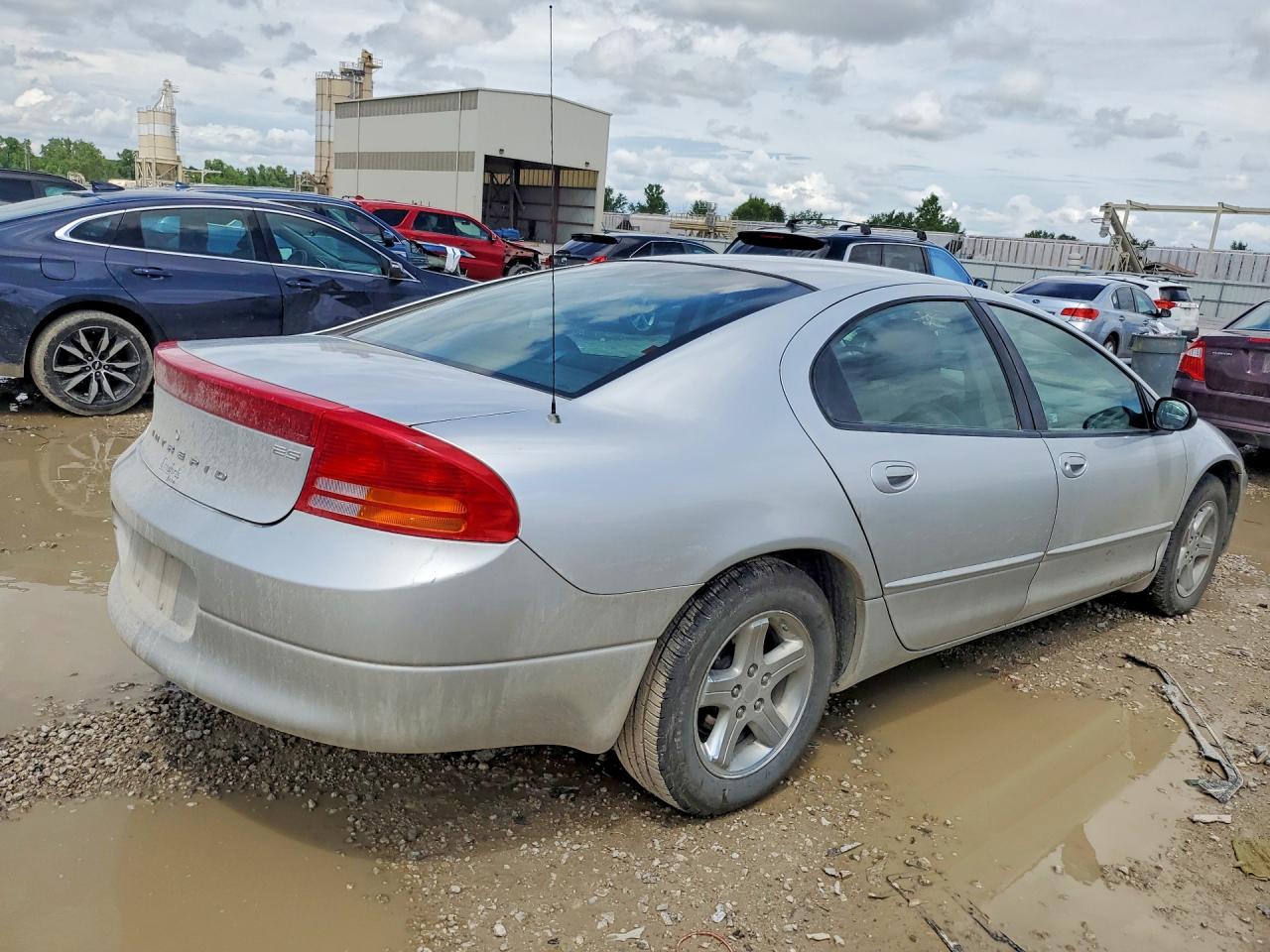 2002 Dodge Intrepid Es Silver vin: 2B3HD56M32H312022
