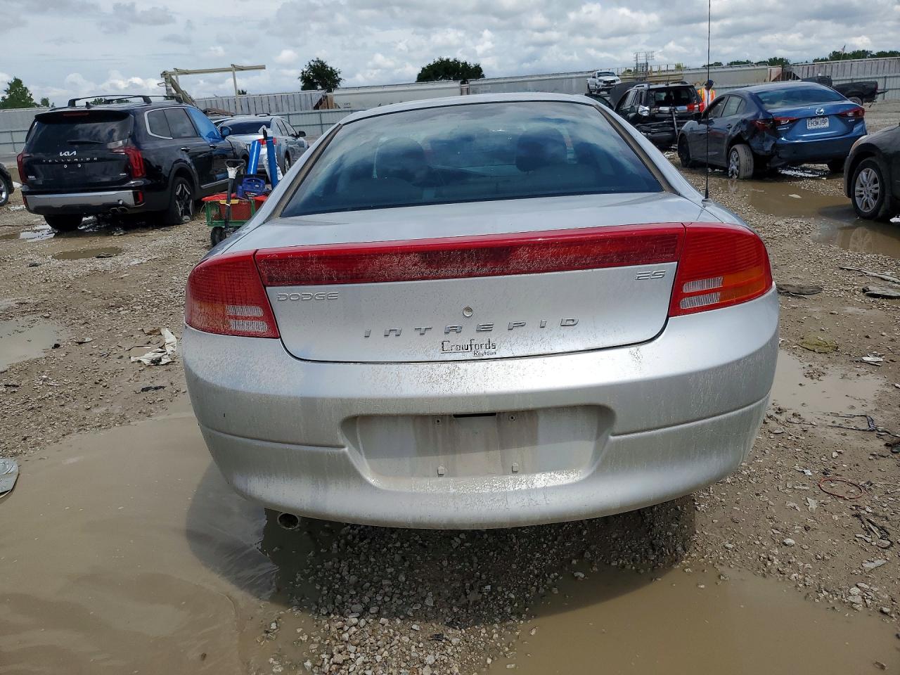 2002 Dodge Intrepid Es Silver vin: 2B3HD56M32H312022