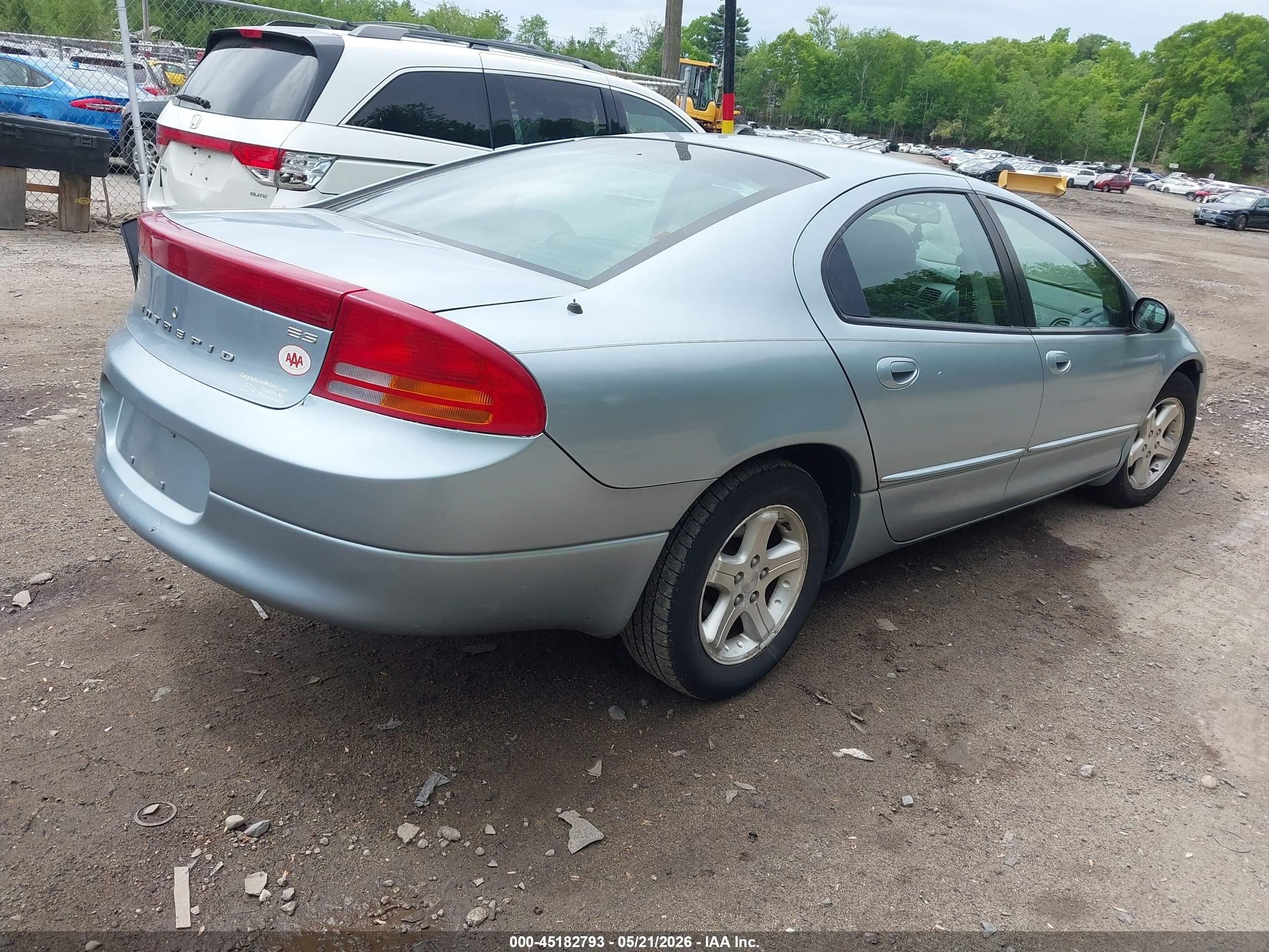 2004 Dodge Intrepid Es/sxt Blue vin: 2B3HD56M64H620983