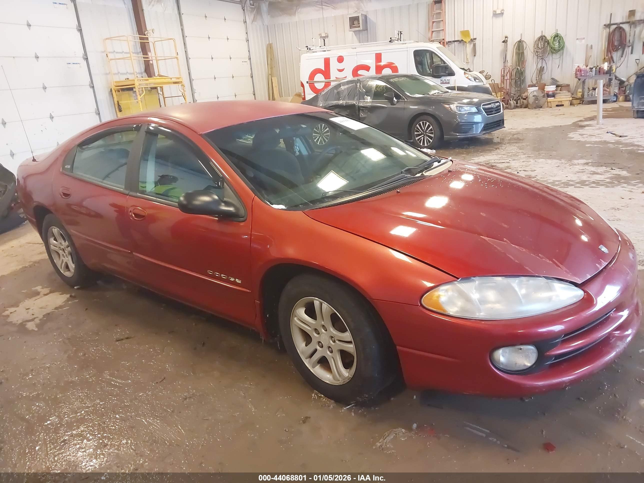 2000 Dodge Intrepid Es Red vin: 2B3HD56U3YH176502