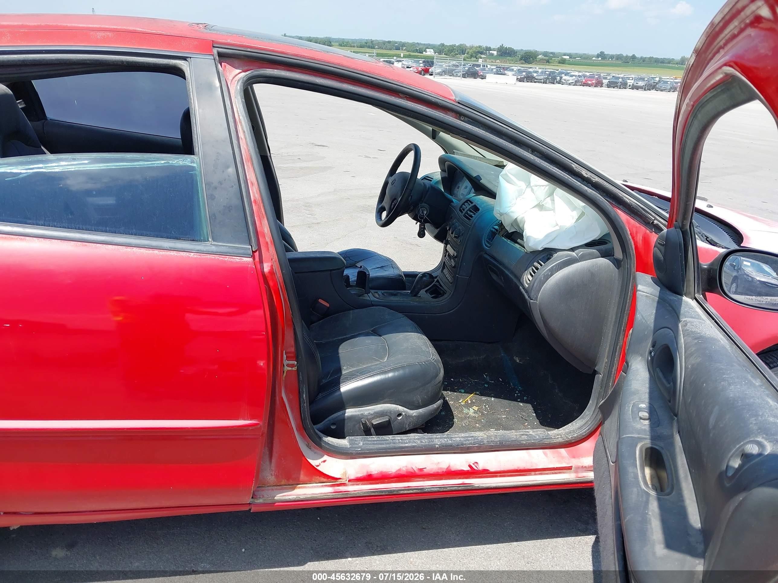 2001 Dodge Intrepid R/t Red vin: 2B3HD76V21H673082