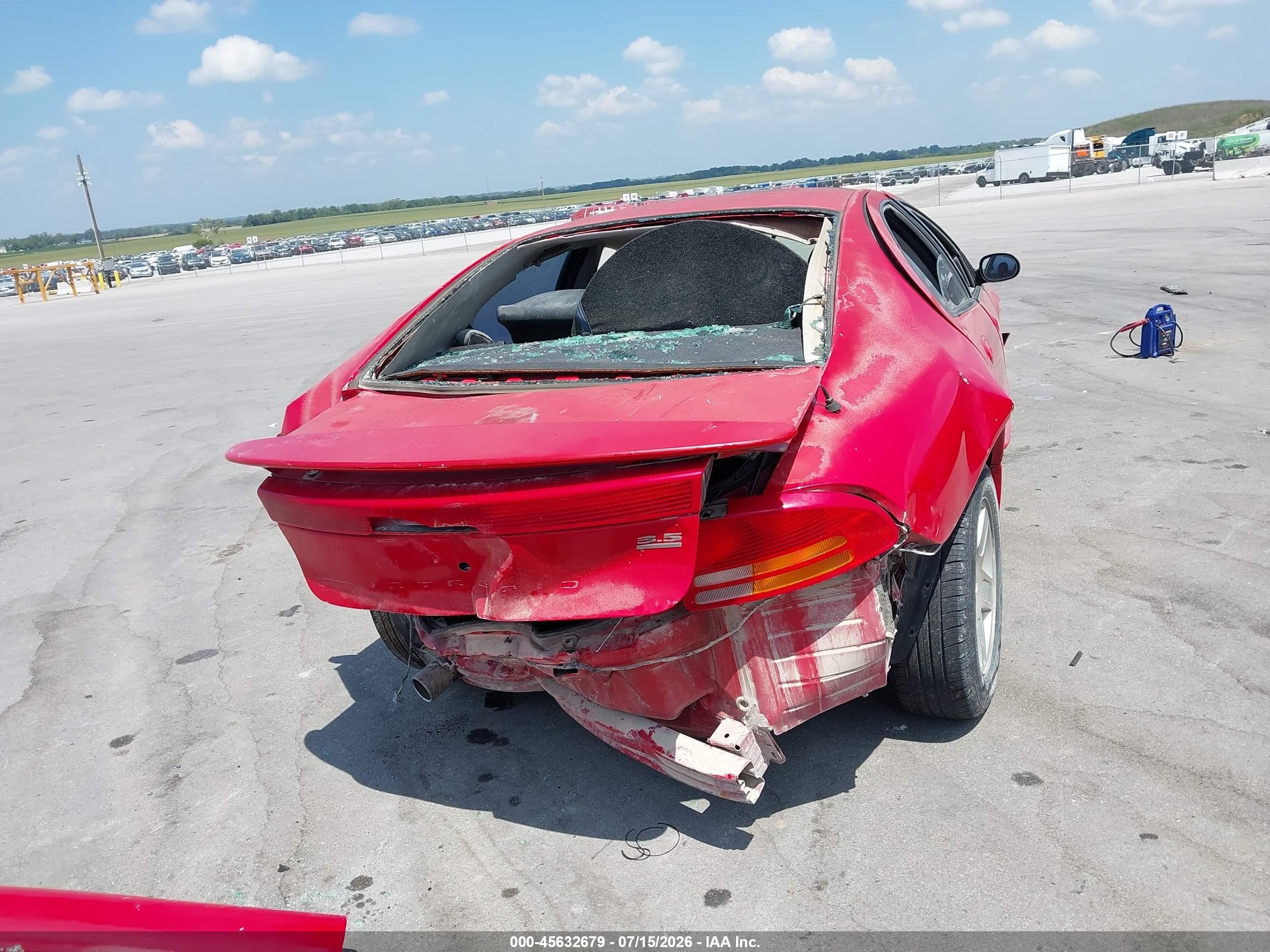 2001 Dodge Intrepid R/t Red vin: 2B3HD76V21H673082