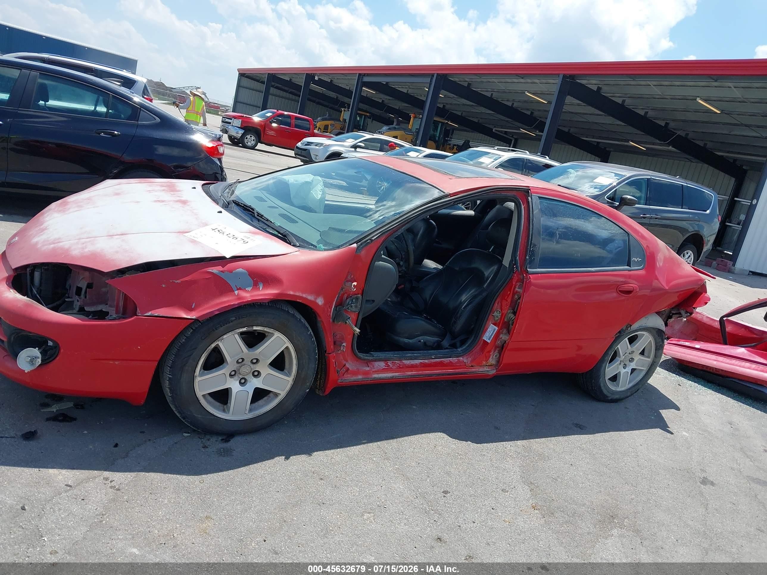 2001 Dodge Intrepid R/t Red vin: 2B3HD76V21H673082