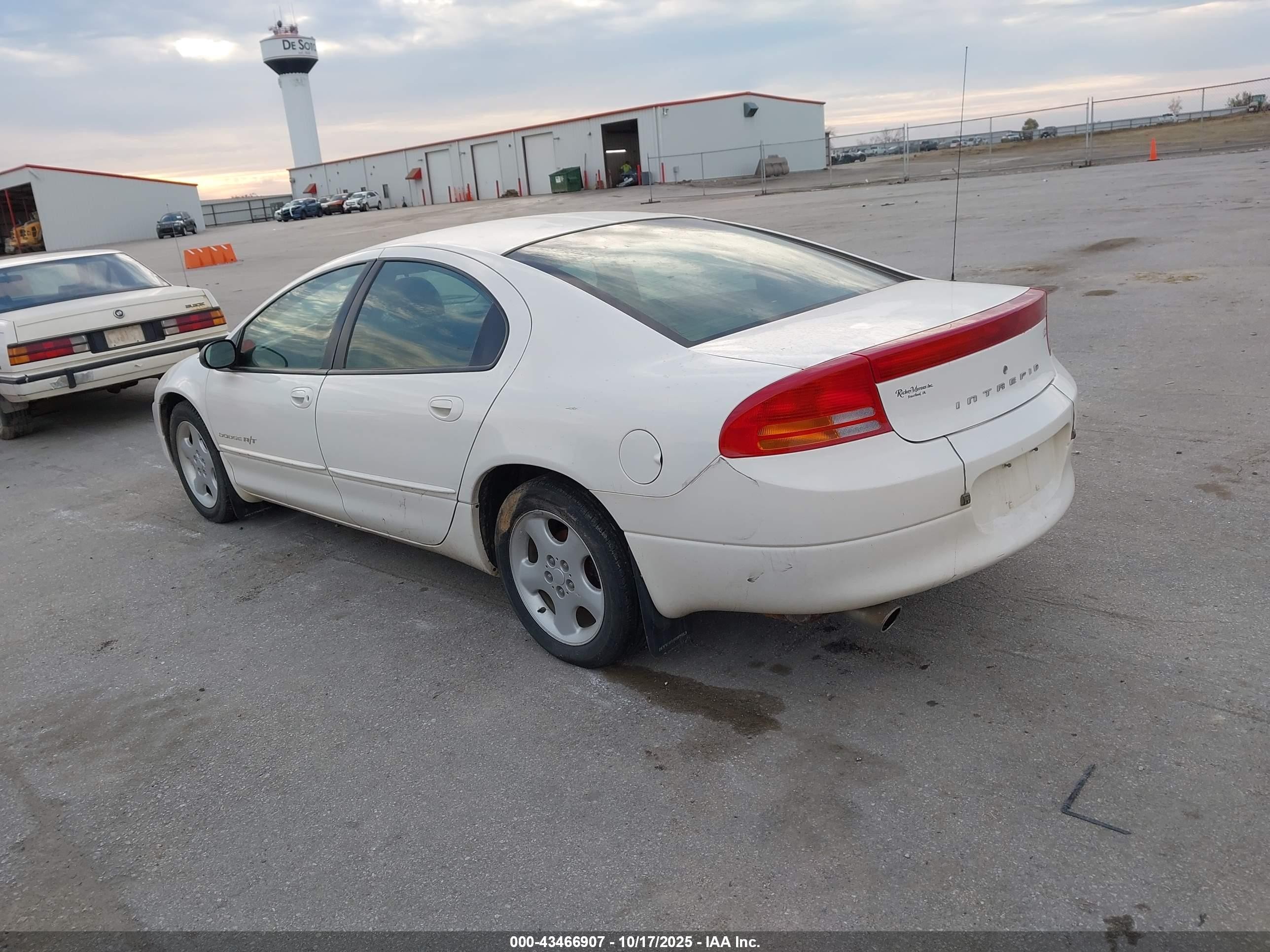 2000 Dodge Intrepid R/t White vin: 2B3HD76V8YH425879