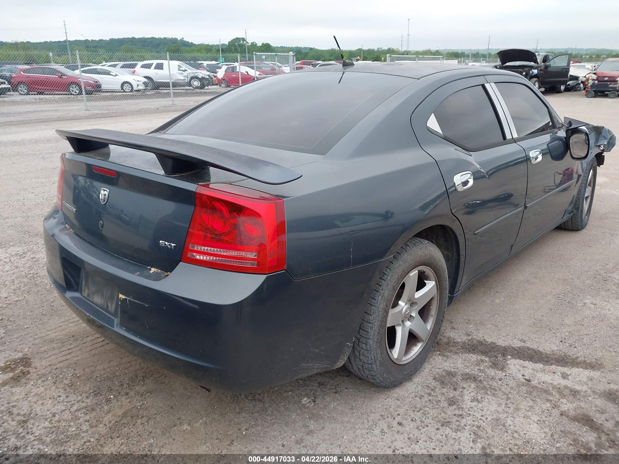 2008 Dodge Charger Sxt Black vin: 2B3KA33G08H239153