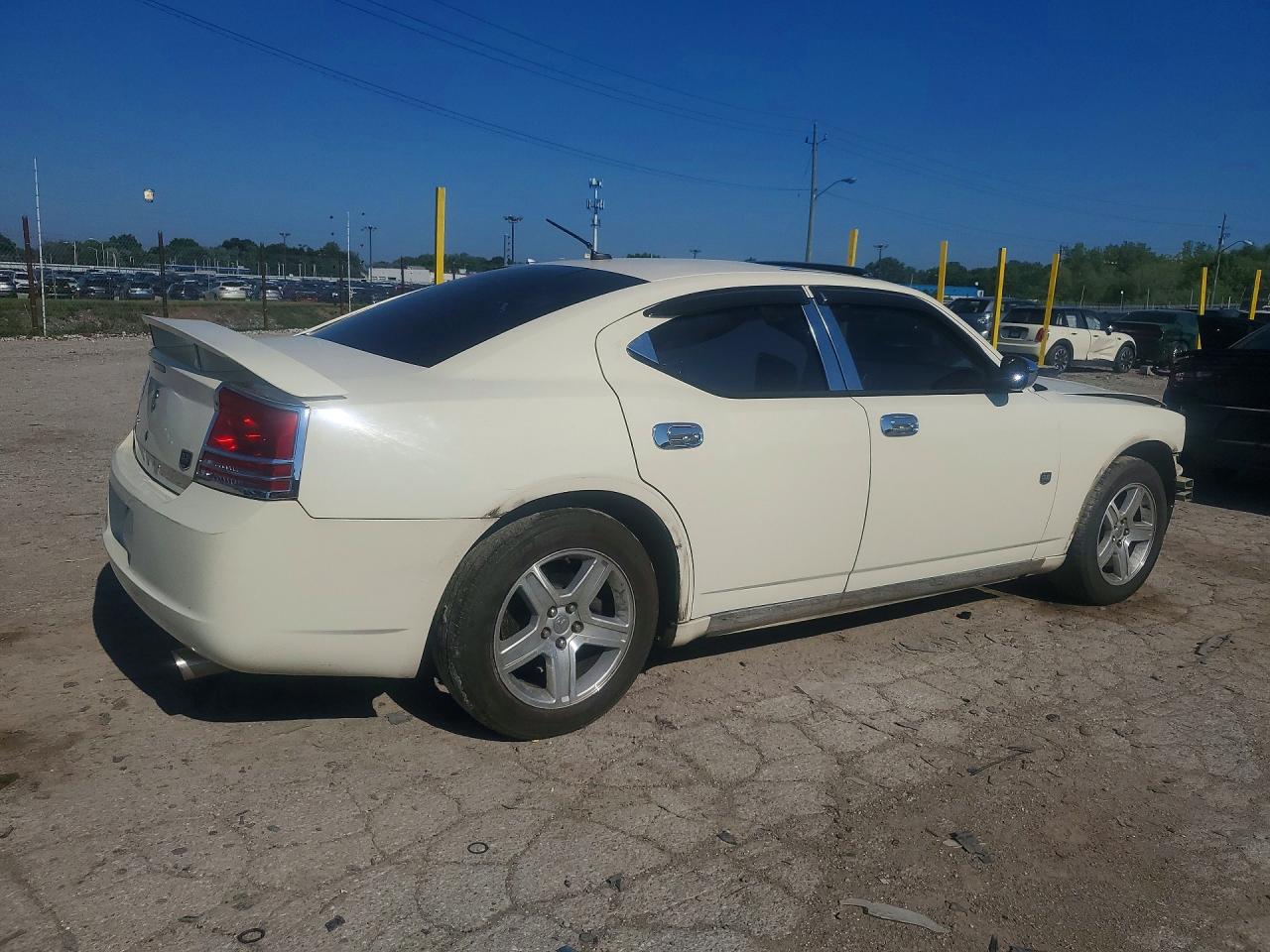 2008 Dodge Charger Sxt Белый vin: 2B3KA33G28H309526