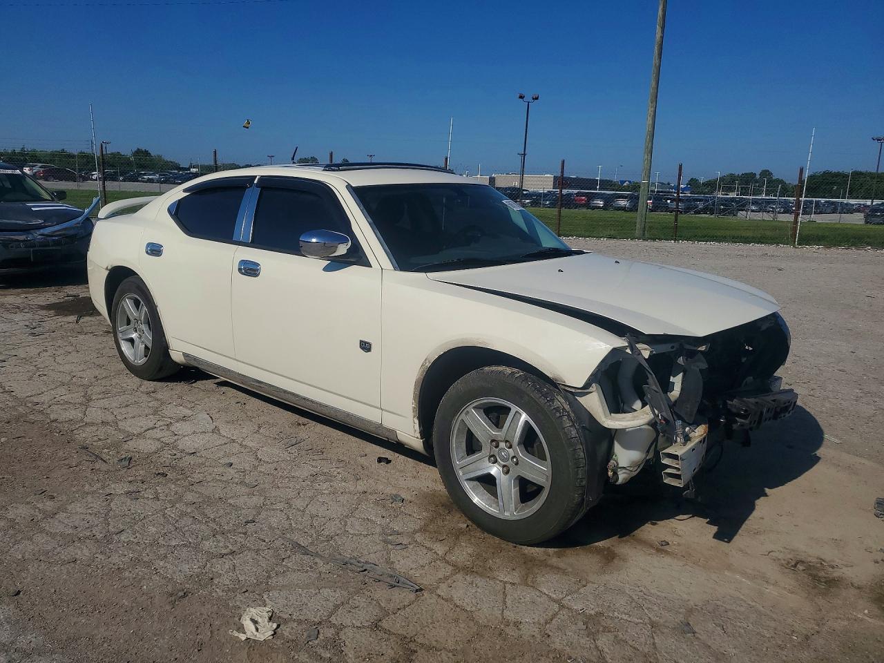 2008 Dodge Charger Sxt Белый vin: 2B3KA33G28H309526