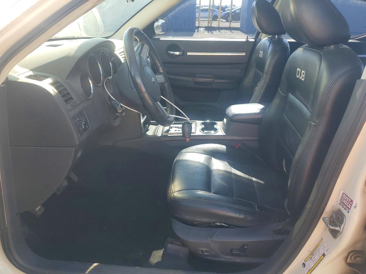 2008 Dodge Charger Sxt Белый vin: 2B3KA33G28H309526