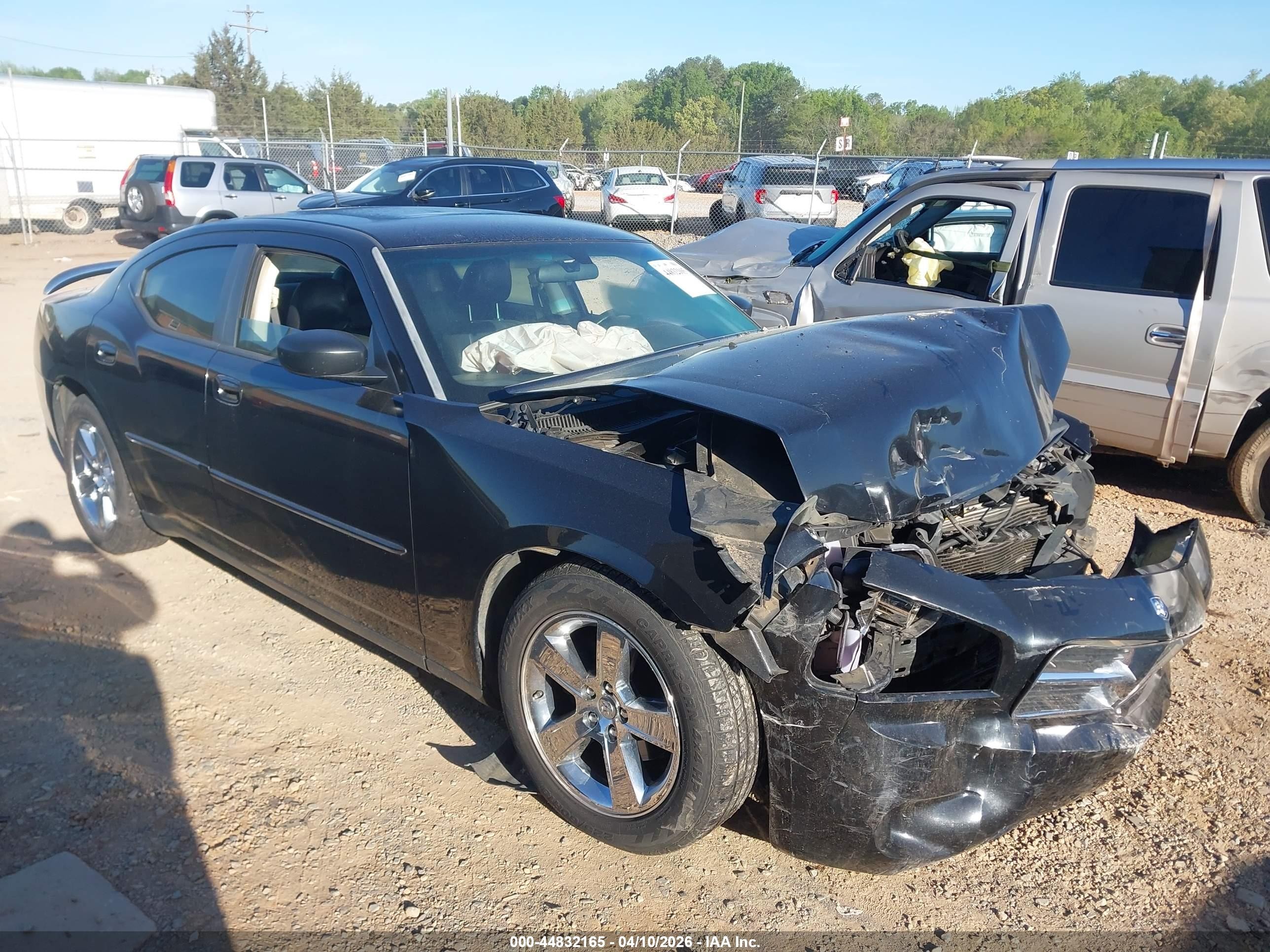 2008 Dodge Charger Sxt Black vin: 2B3KA33G38H200850