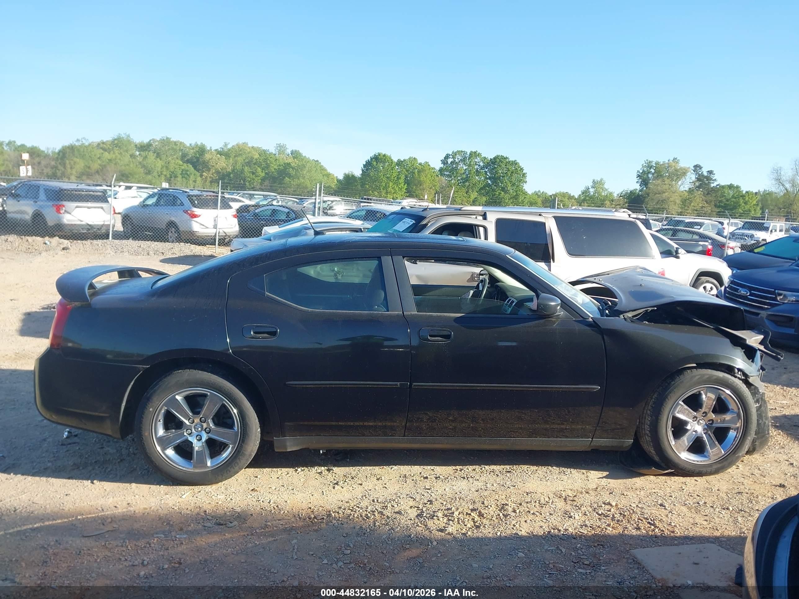 2008 Dodge Charger Sxt Black vin: 2B3KA33G38H200850