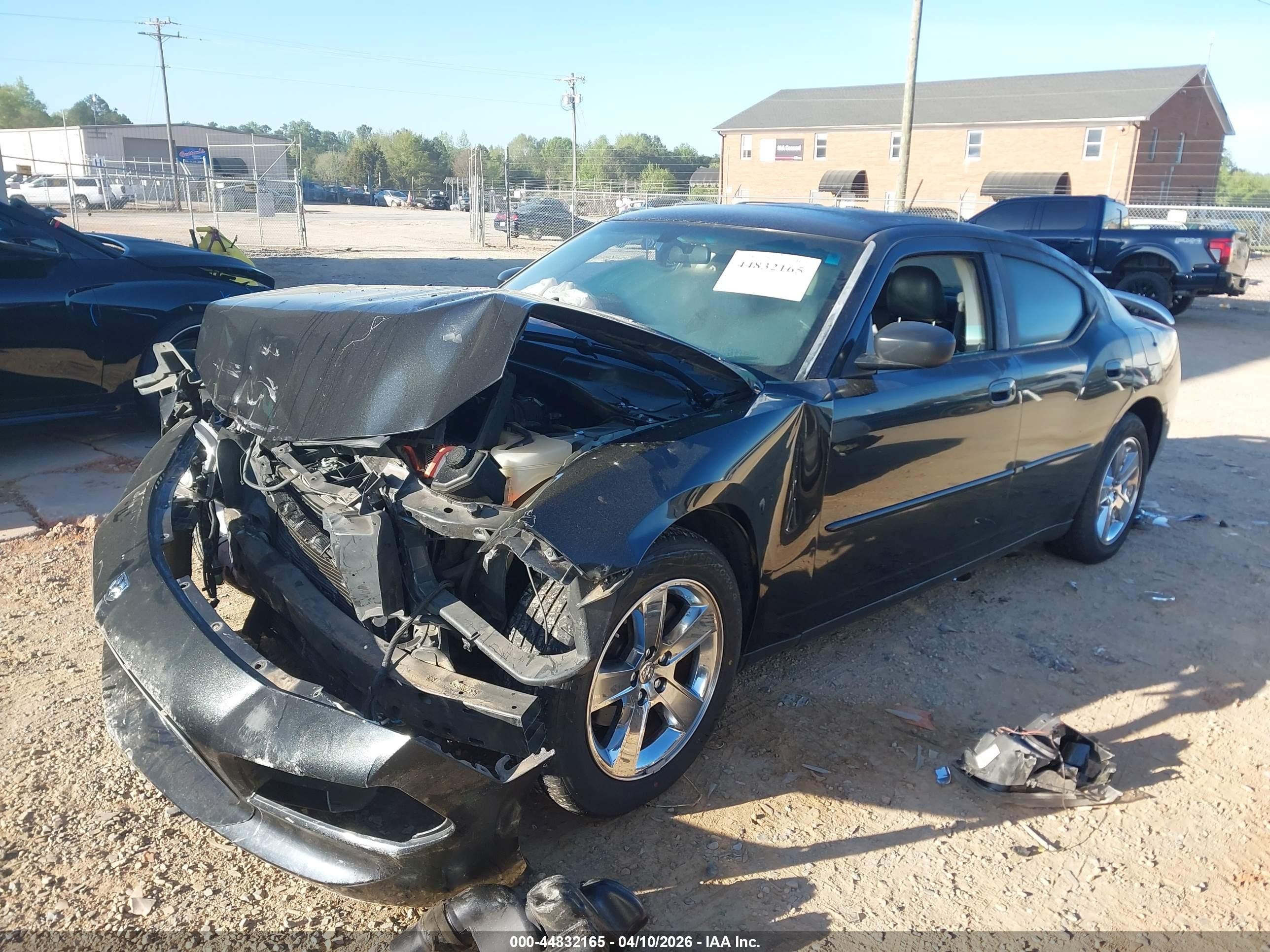 2008 Dodge Charger Sxt Black vin: 2B3KA33G38H200850