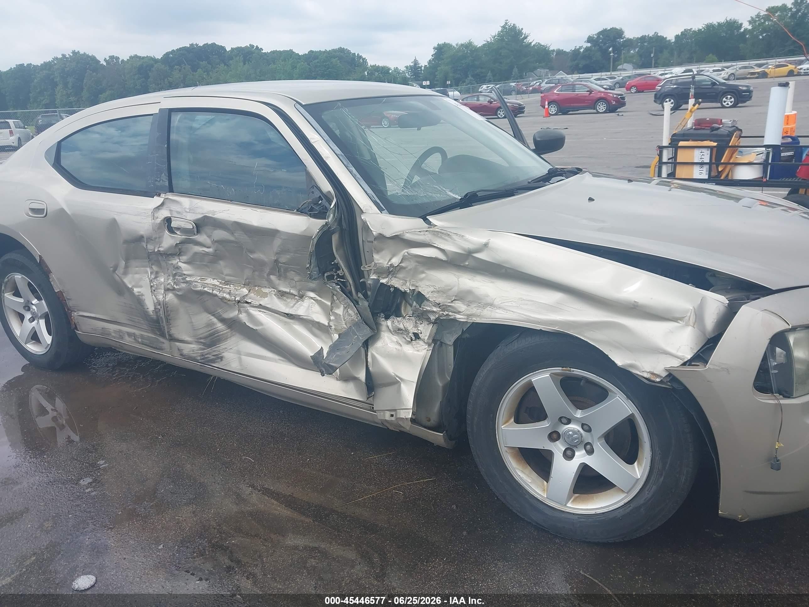 2008 Dodge Charger Sxt Желто-коричневый vin: 2B3KA33G48H174632