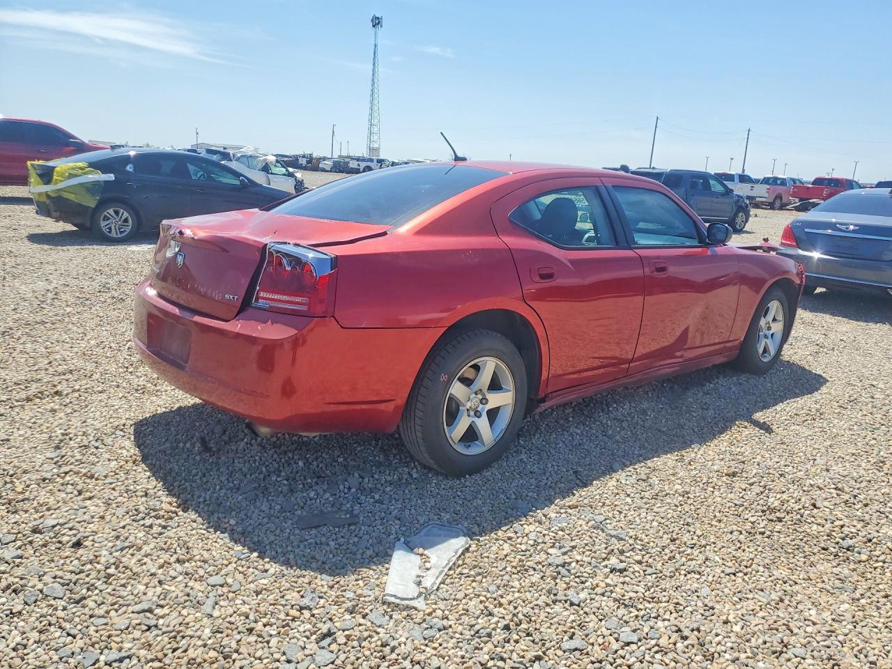 2008 Dodge Charger Sxt Maroon vin: 2B3KA33G68H124380