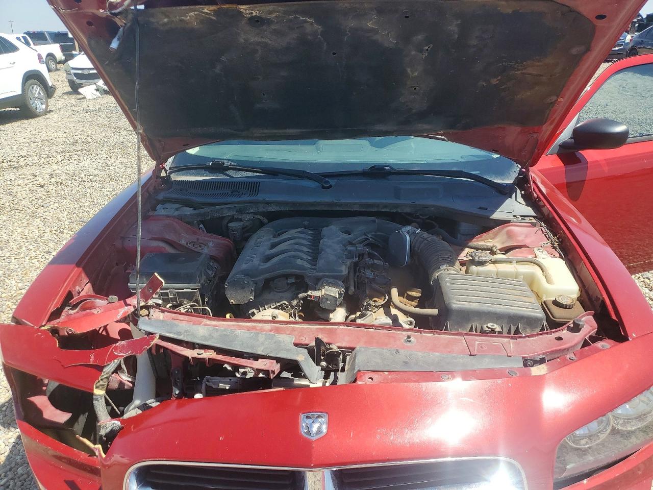 2008 Dodge Charger Sxt Maroon vin: 2B3KA33G68H124380