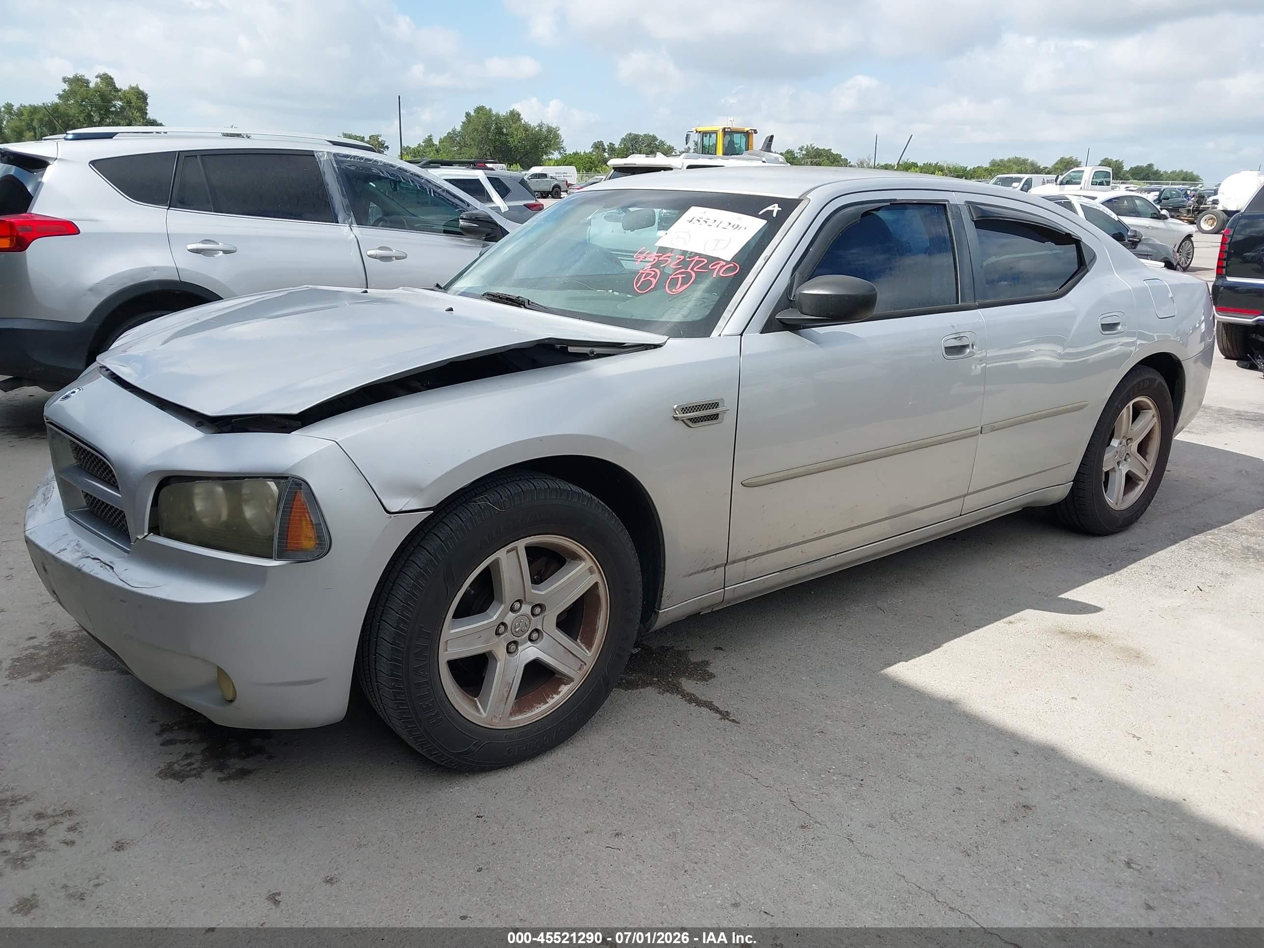 2008 Dodge Charger Sxt Серебряный vin: 2B3KA33G78H201497