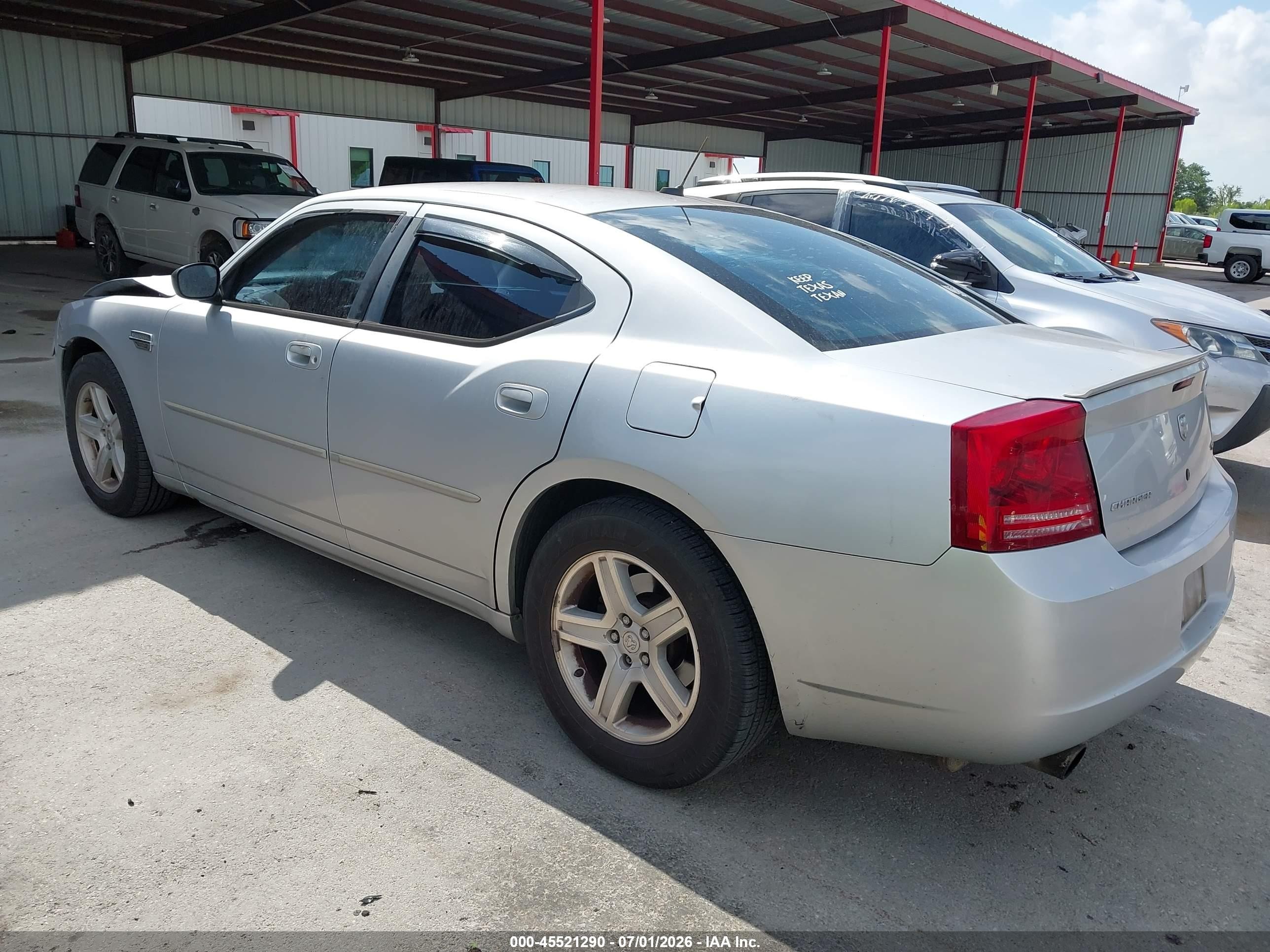 2008 Dodge Charger Sxt Серебряный vin: 2B3KA33G78H201497