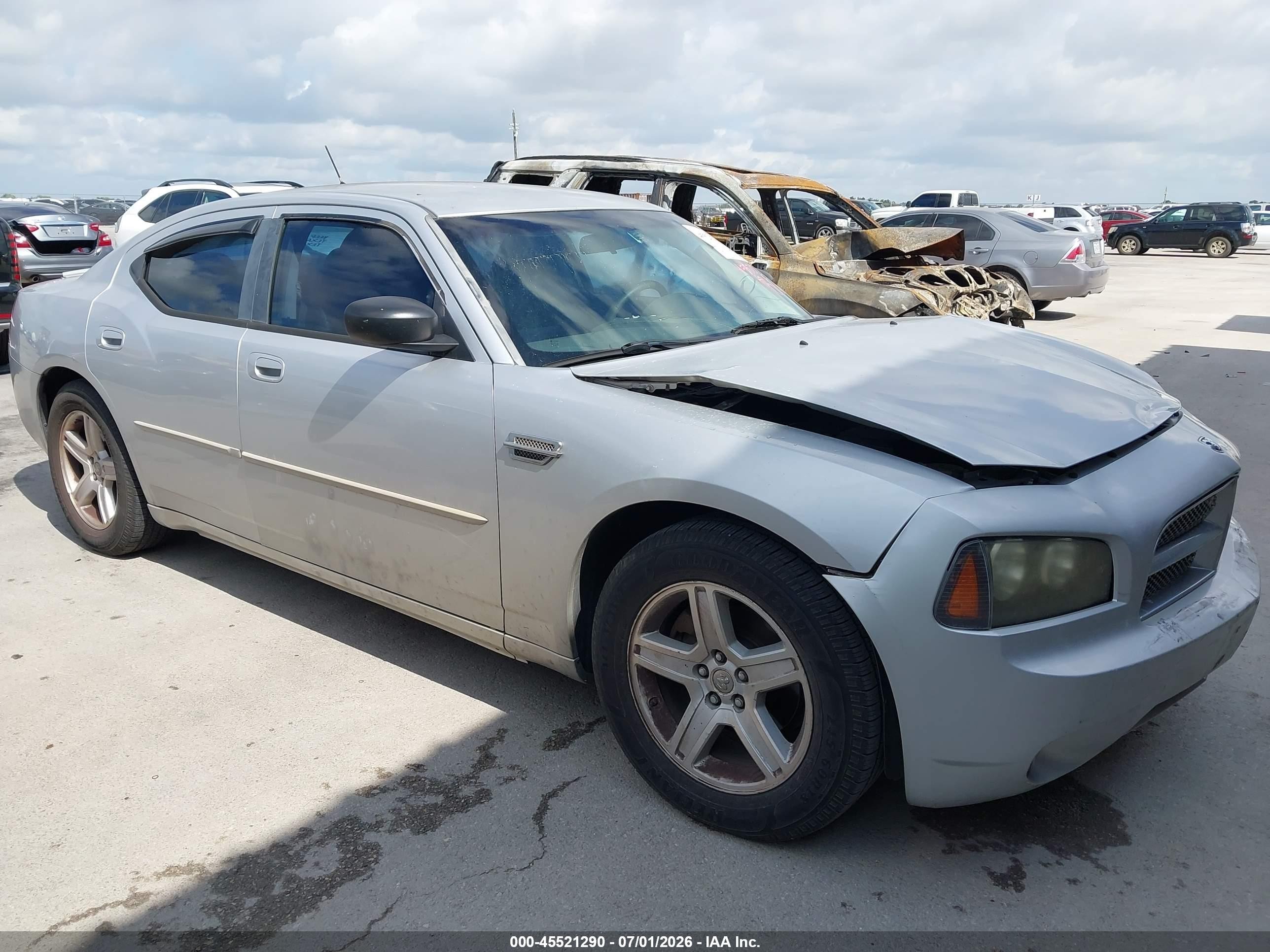 2008 Dodge Charger Sxt Серебряный vin: 2B3KA33G78H201497