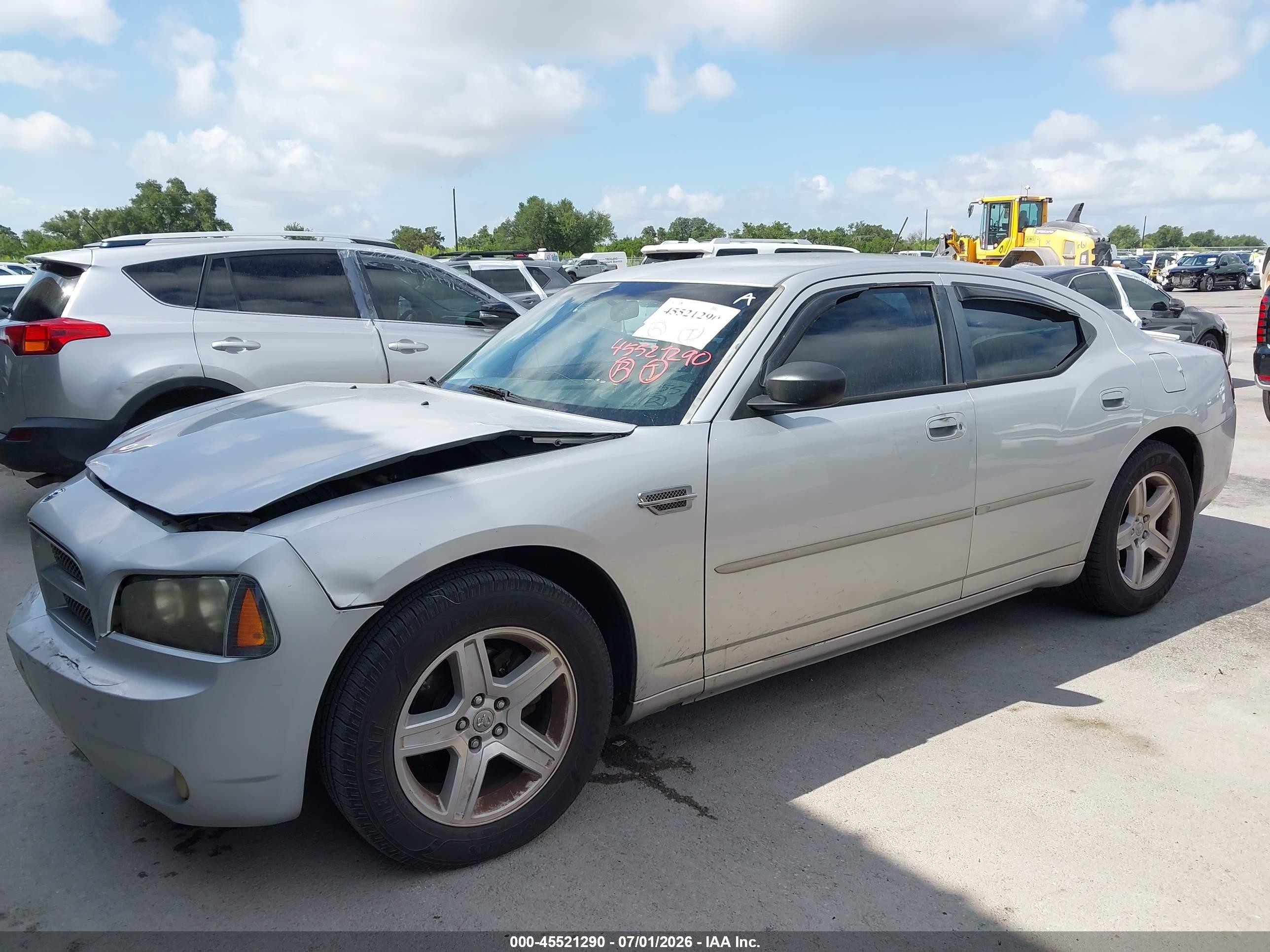 2008 Dodge Charger Sxt Серебряный vin: 2B3KA33G78H201497