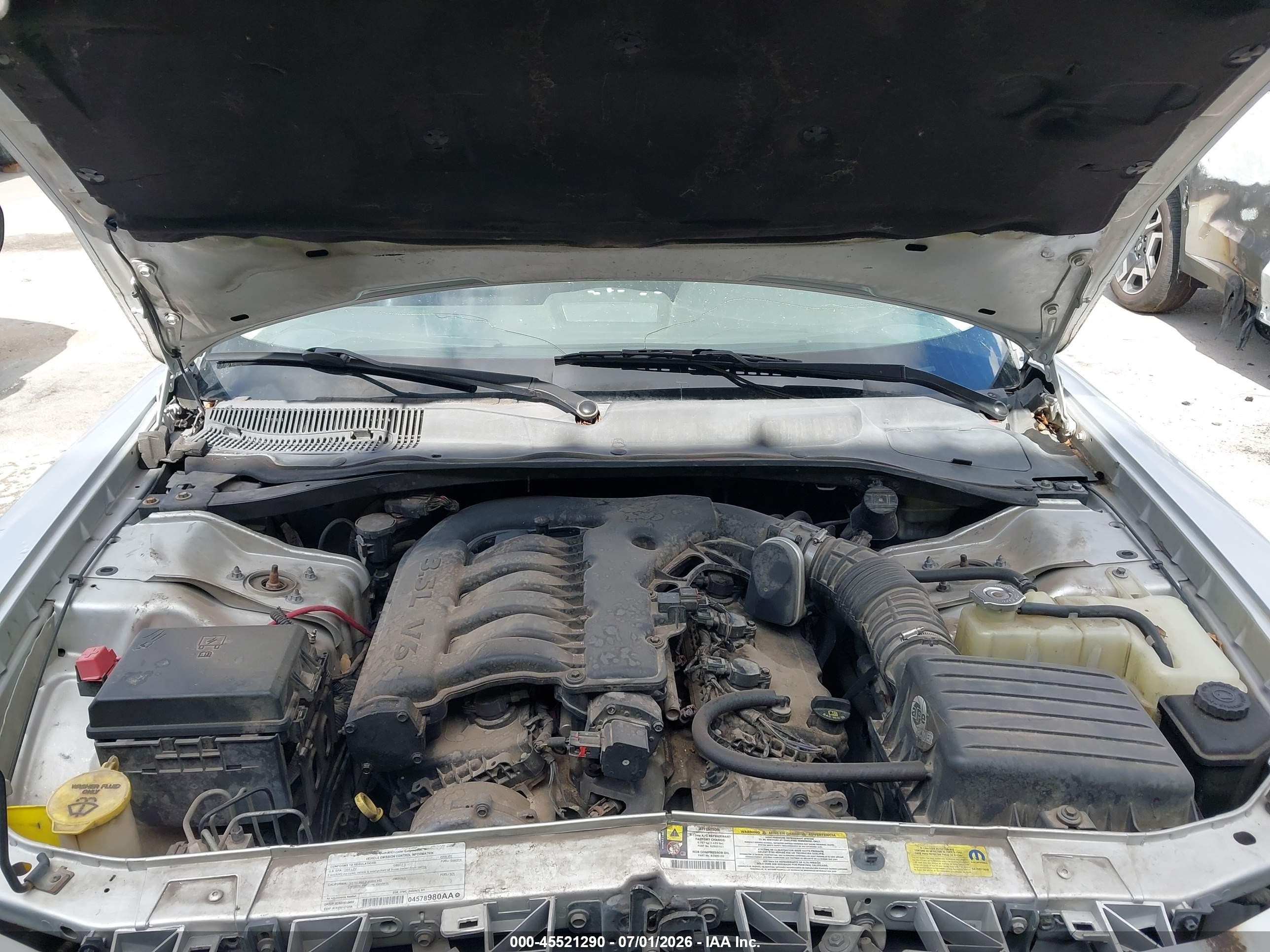 2008 Dodge Charger Sxt Серебряный vin: 2B3KA33G78H201497