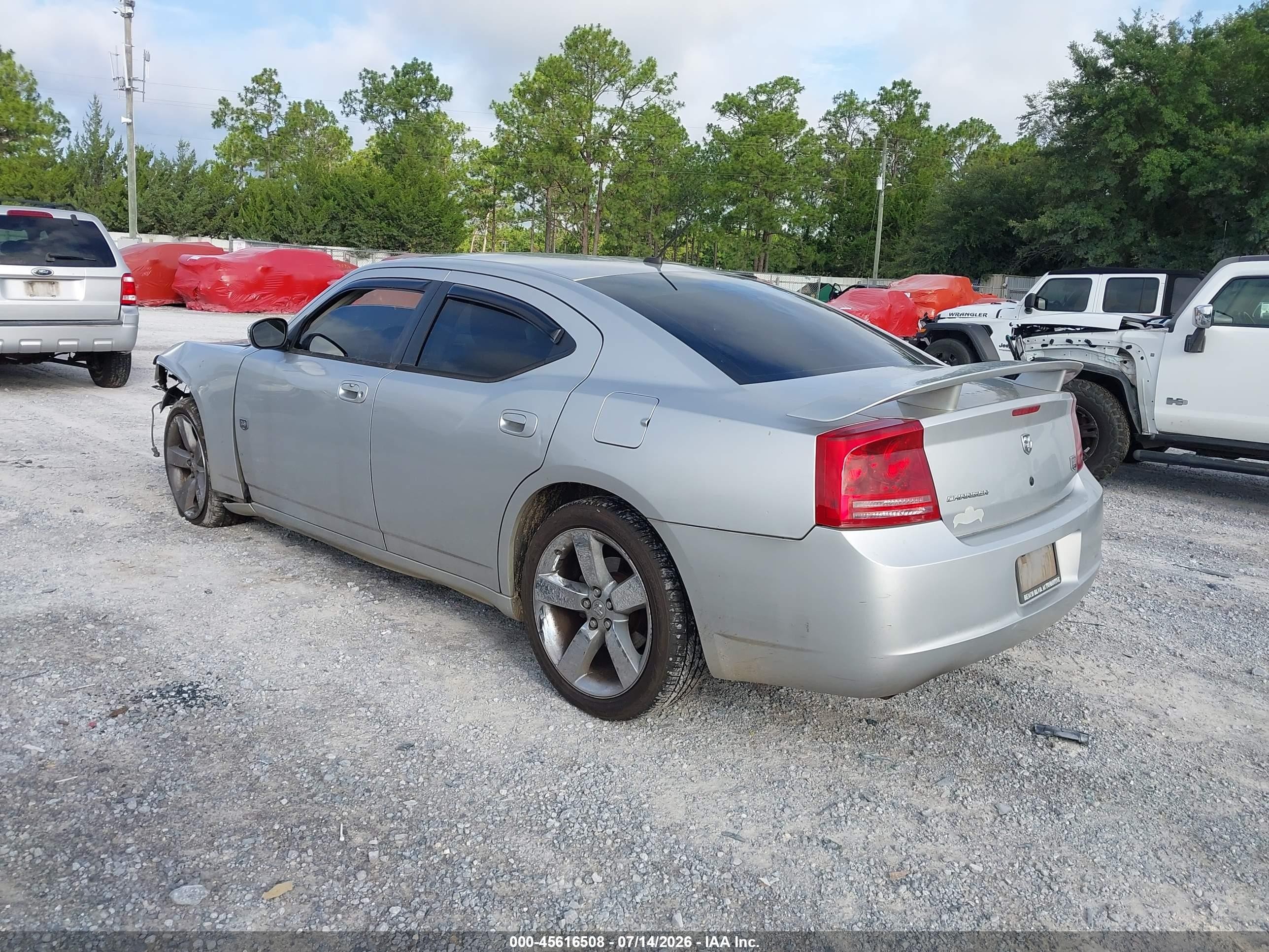 2008 Dodge Charger Sxt Silver vin: 2B3KA33G88H305027