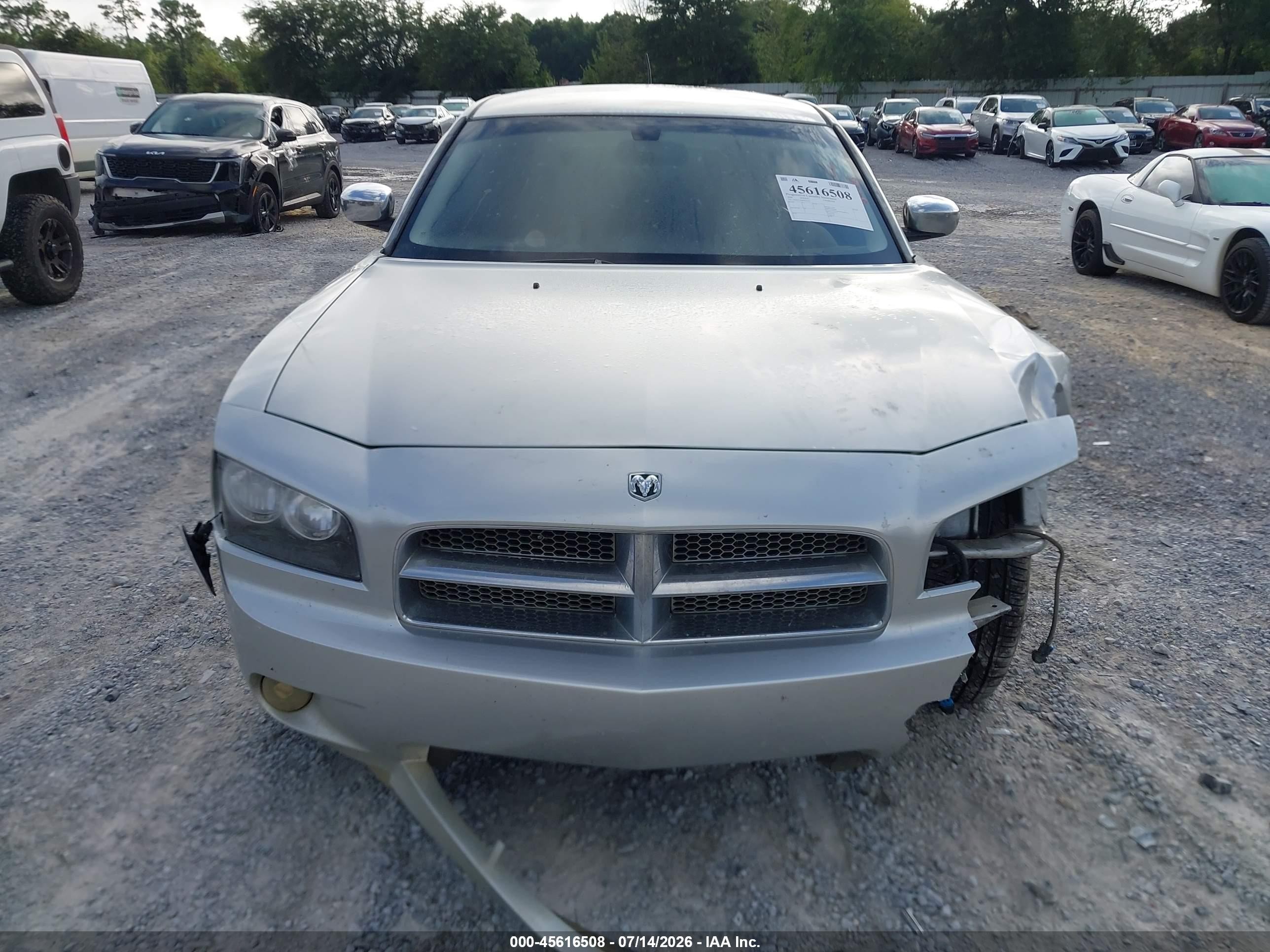 2008 Dodge Charger Sxt Silver vin: 2B3KA33G88H305027