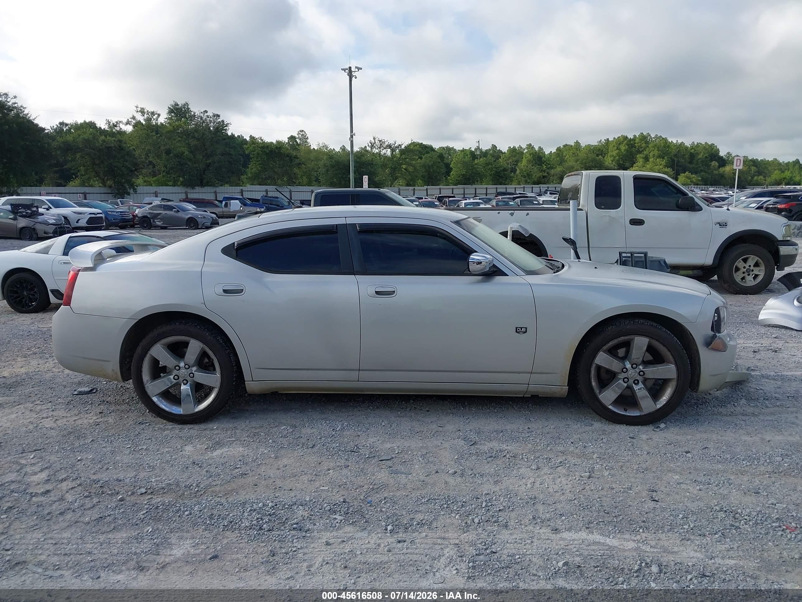 2008 Dodge Charger Sxt Silver vin: 2B3KA33G88H305027
