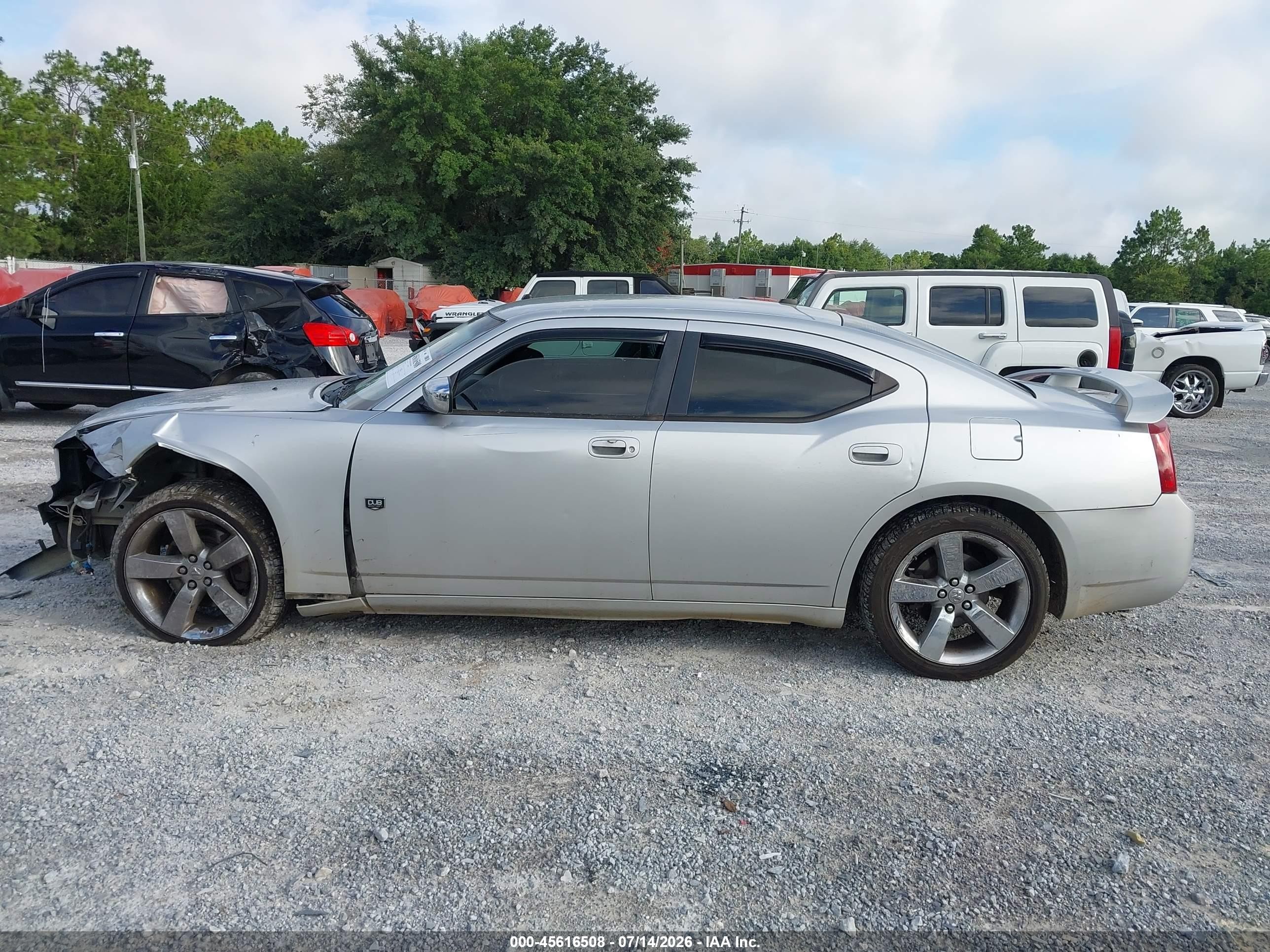2008 Dodge Charger Sxt Silver vin: 2B3KA33G88H305027