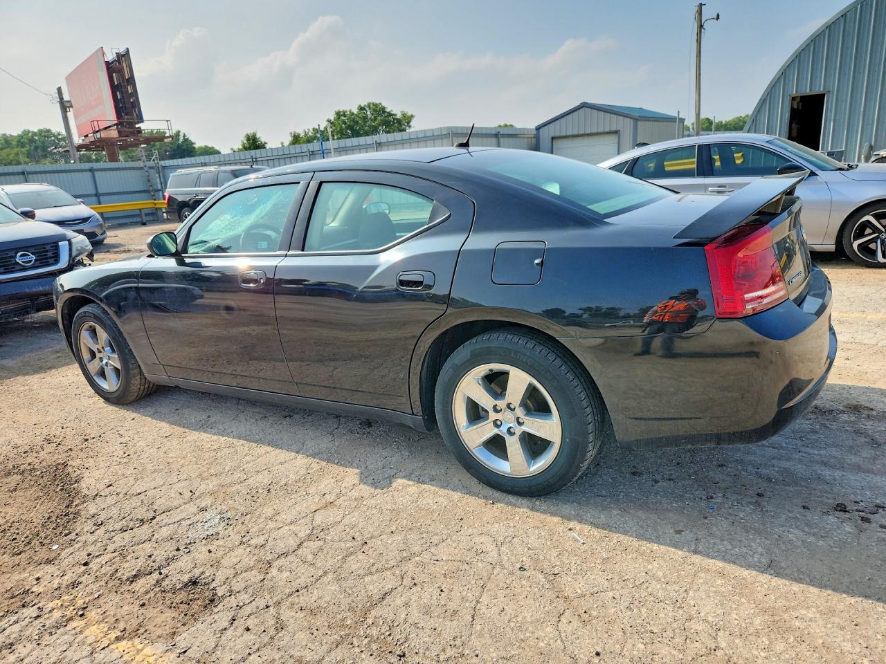 2008 Dodge Charger Sxt Black vin: 2B3KA33G98H158409