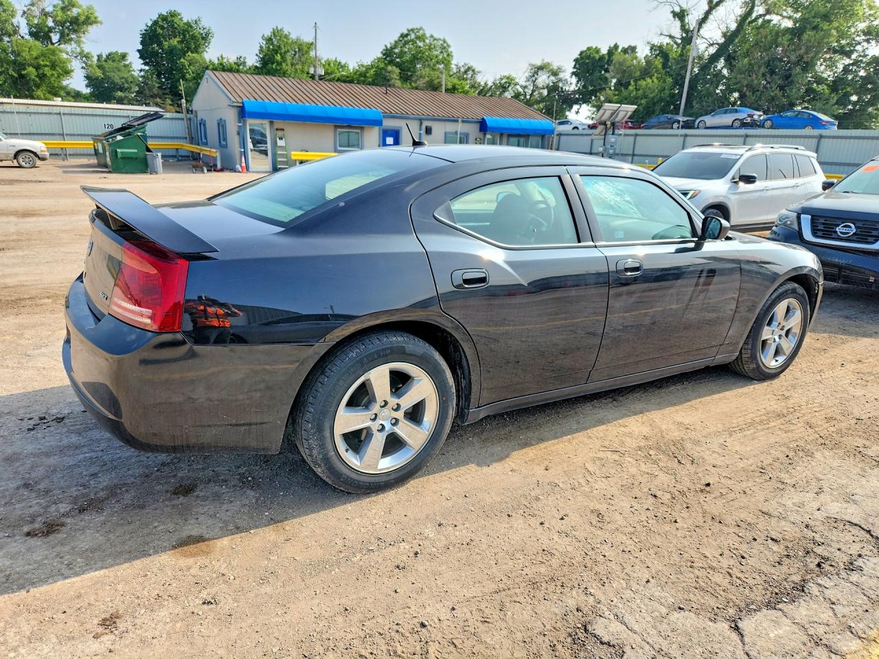 2008 Dodge Charger Sxt Black vin: 2B3KA33G98H158409