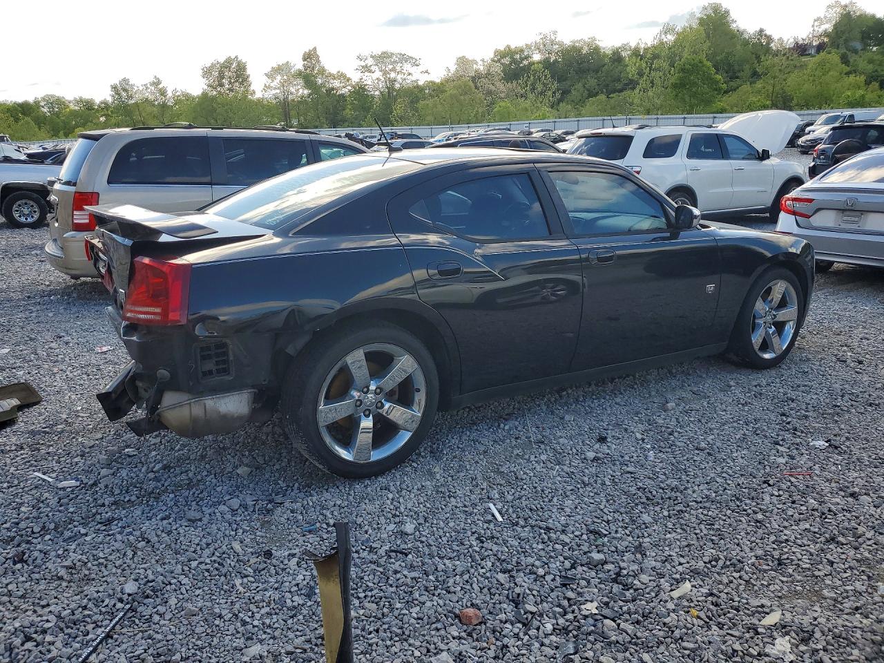 2008 Dodge Charger Sxt Black vin: 2B3KA33GX8H336635