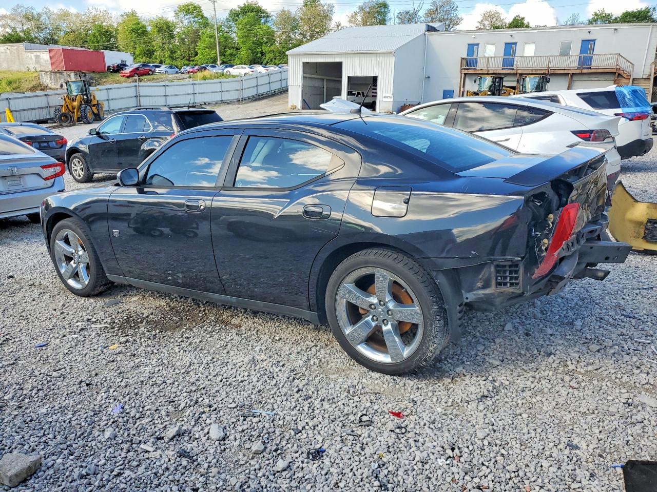2008 Dodge Charger Sxt Black vin: 2B3KA33GX8H336635