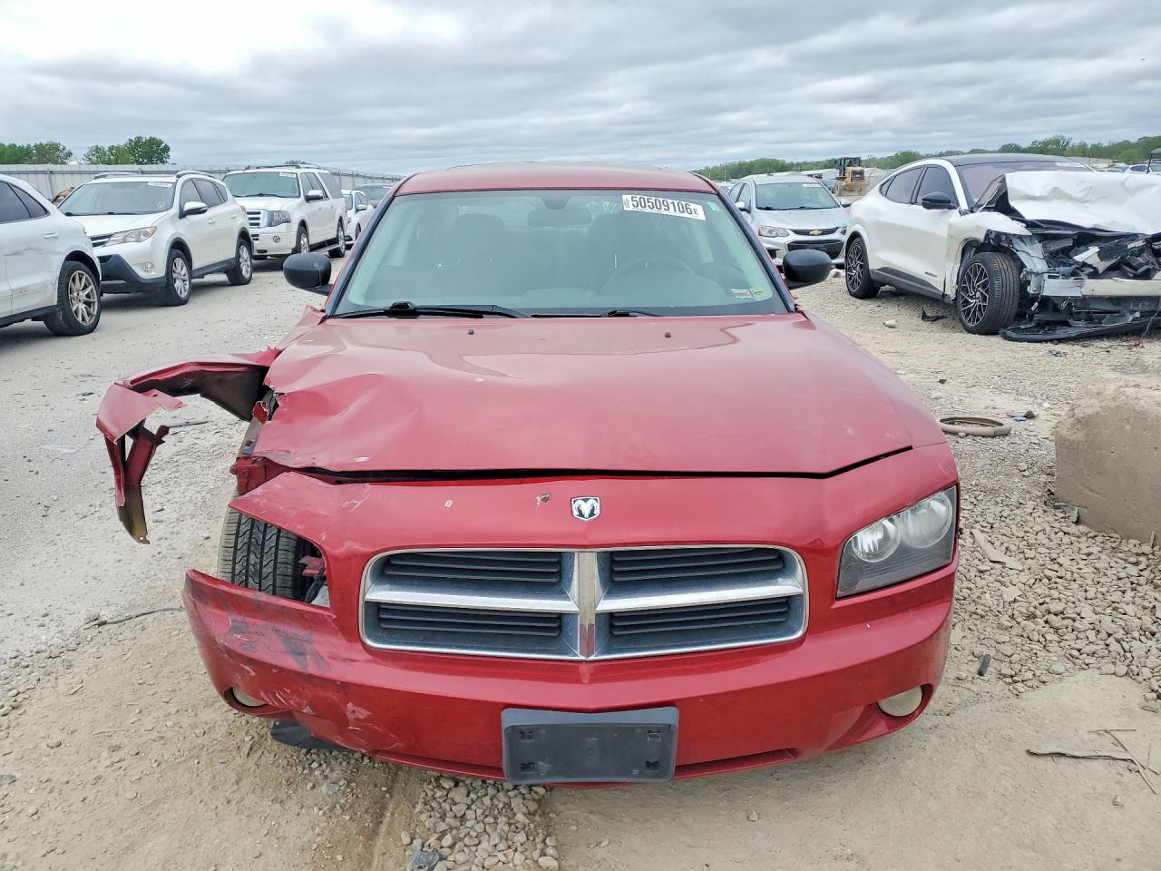 2009 Dodge Charger Sxt Red vin: 2B3KA33V09H513922